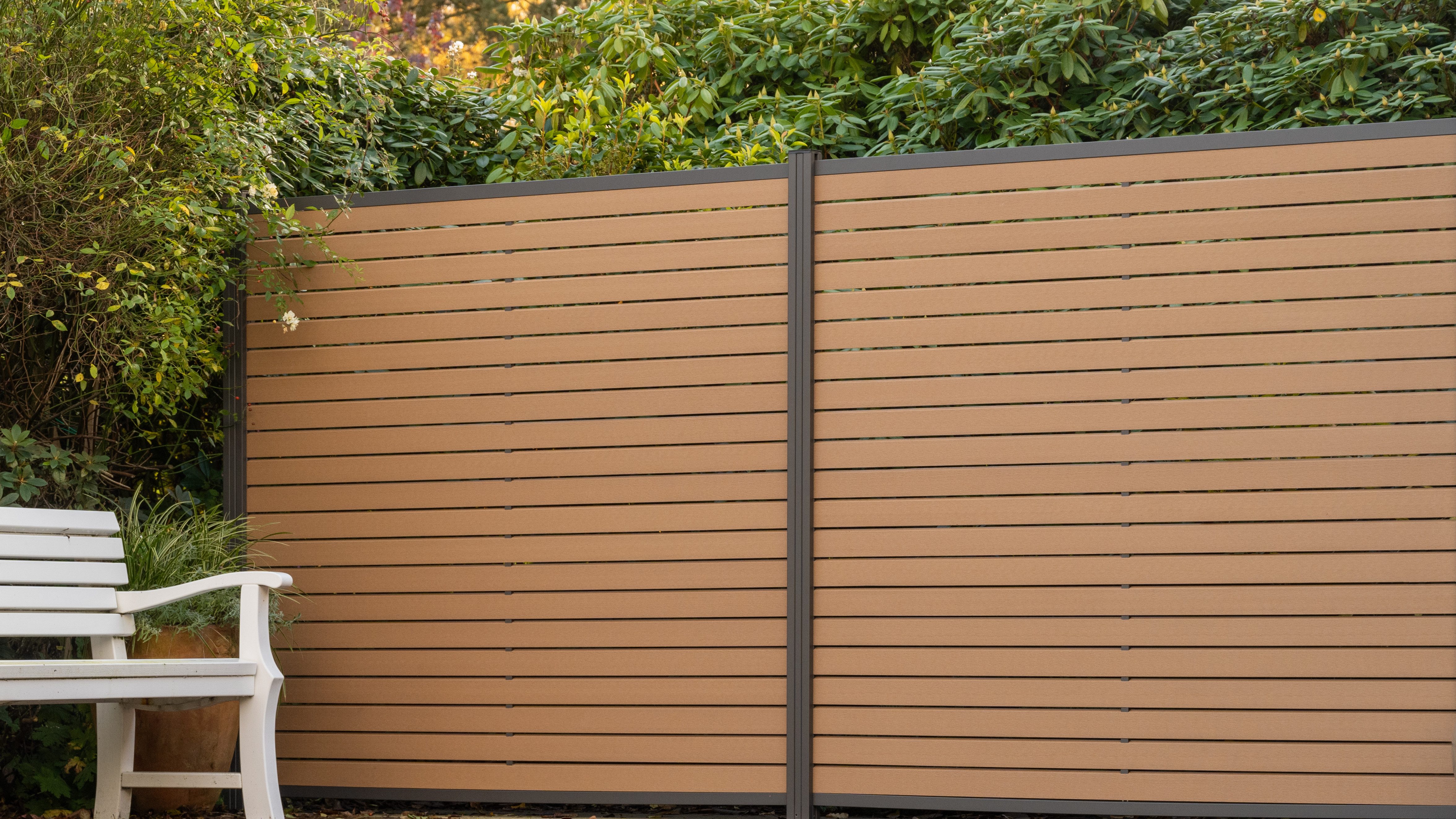 GartenLand Zaun Stockholm WPC Rhombus ca. günstig online kaufen