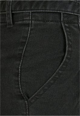URBAN CLASSICS Bequeme Jeans Urban Classics Damen Ladies High Waist Knitted Denim Chino (1-tlg)