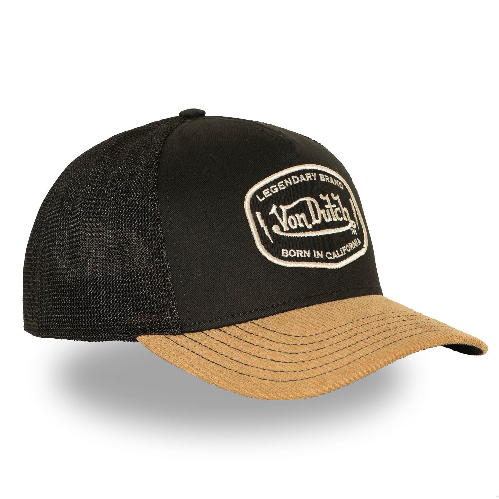 Von Dutch Trucker Cap Von Dutch Originals Semi Curved TruckerCap LEGENDARY BRAND BORN IN CAL (Basecap, Meshcap, Trucker Kappe)