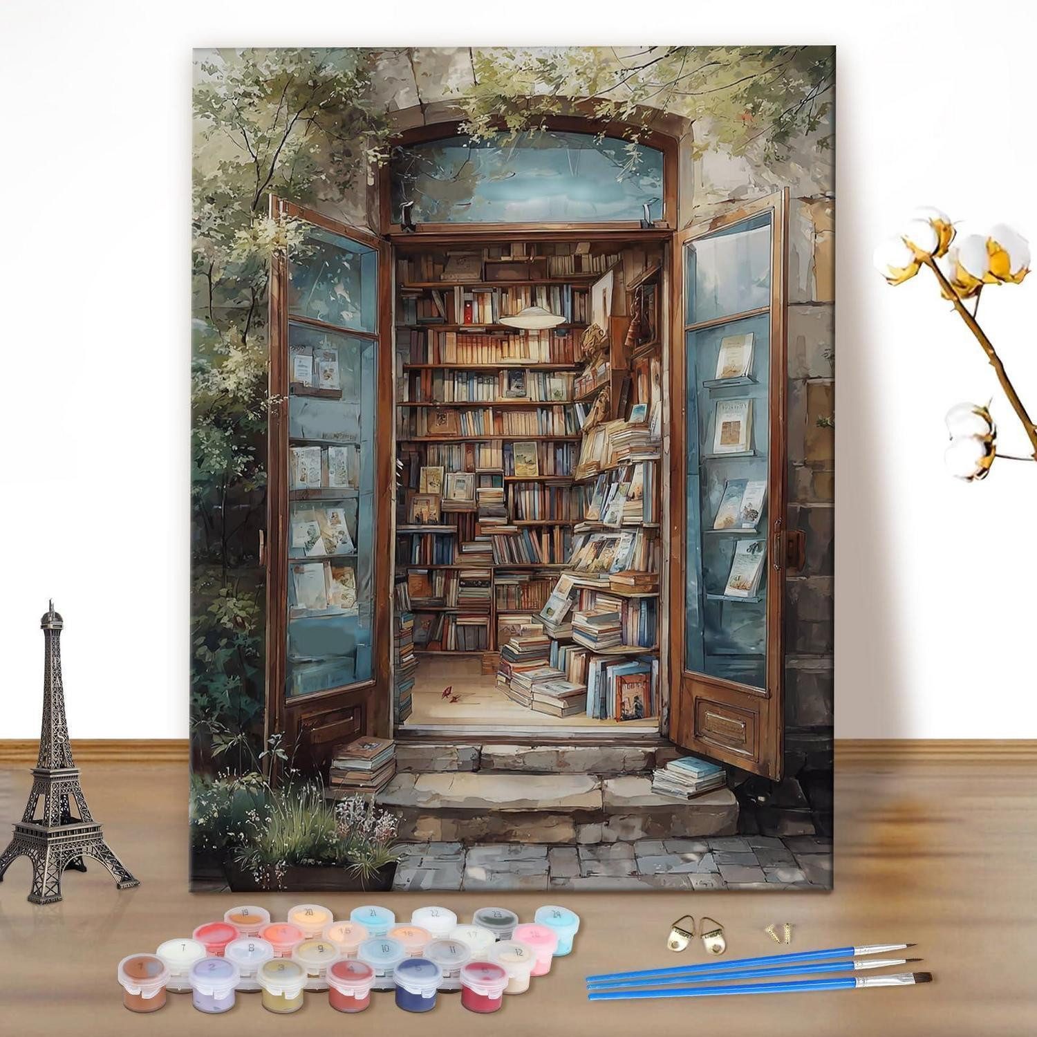 LuxusKollektion Kreativset Malen nach Zahlen Erwachsene DIY Set 40x50cm