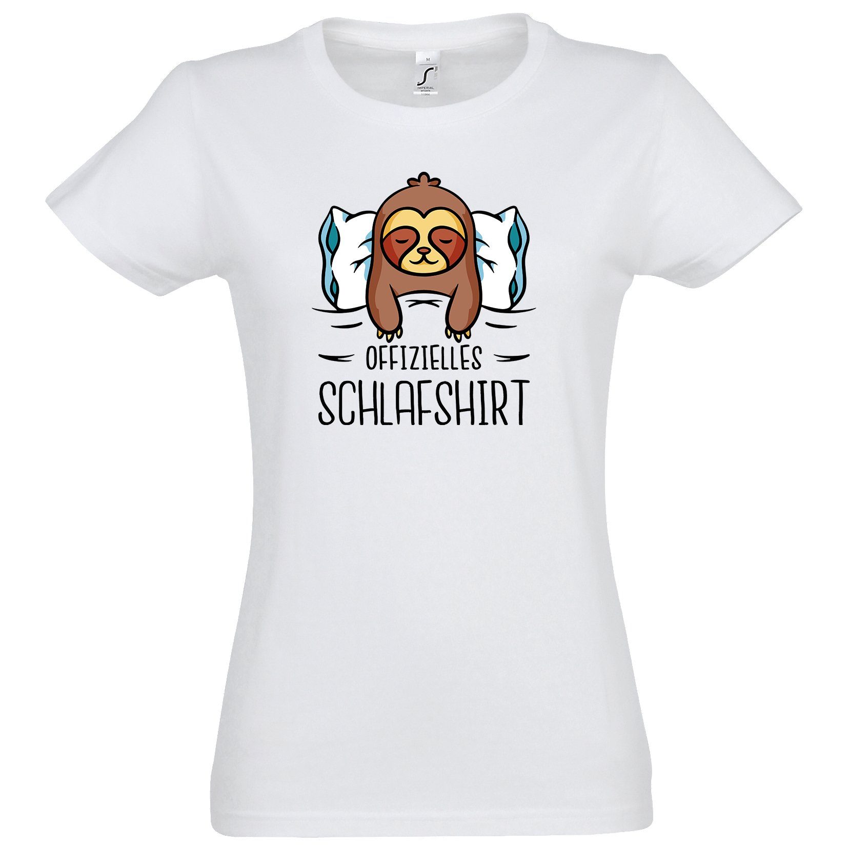 Youth Designz T-Shirt Offizielles Schlafshirt Faultier günstig online kaufen