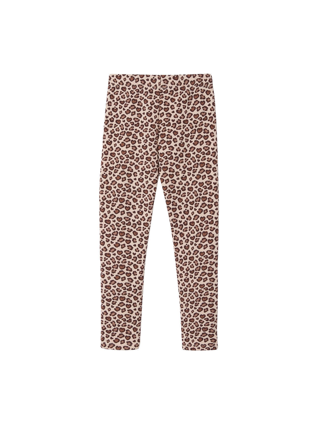 vertbaudet Leggings Mädchen Thermo-Leggings Dehnbund, Regenboegen oder Einhoerner