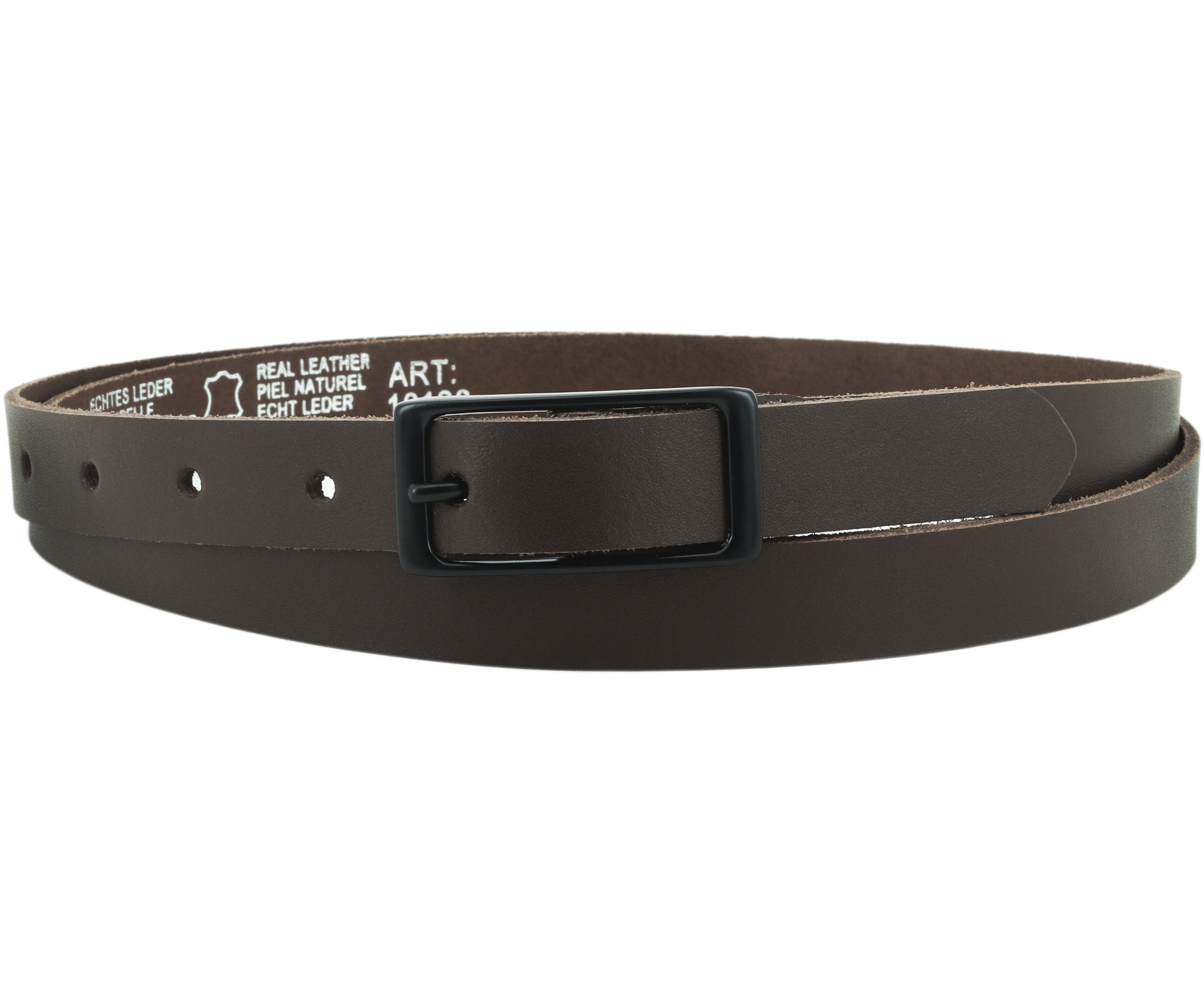 COLOGNEBELT Ledergürtel A3-SL echtes Leder, schmal, günstig online kaufen