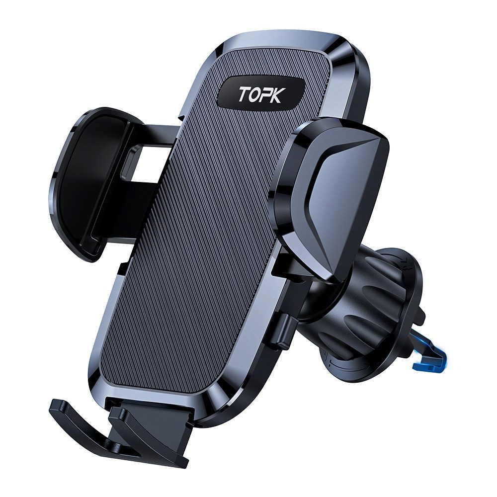Handy-Halterung Auto Handyhalter mit Haken-Clip, 360° drehbare Handyhalterung für Auto