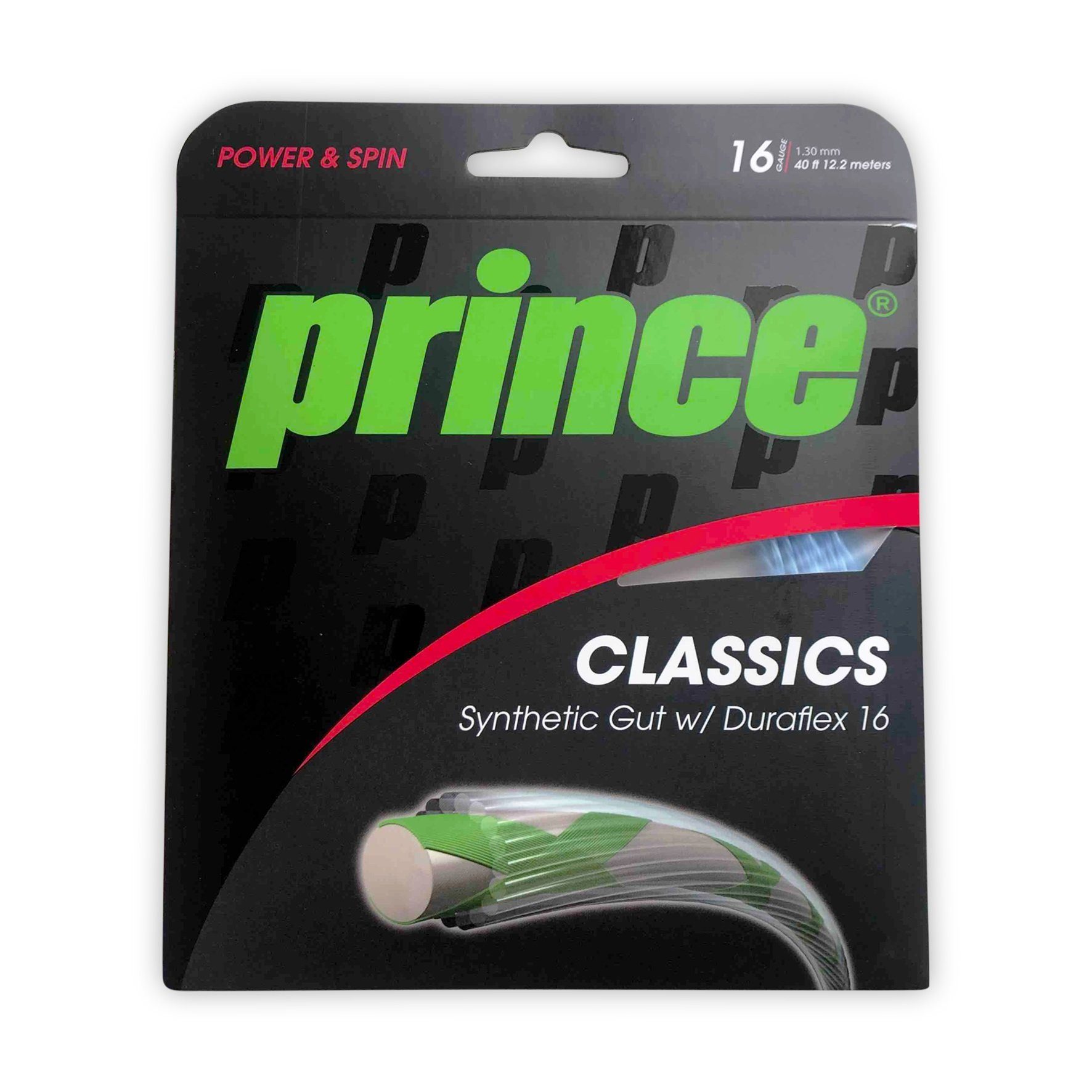 Tennissaite Synthetic Gut Duraflex (Allround+Haltbarkeit) blau 12m Set
