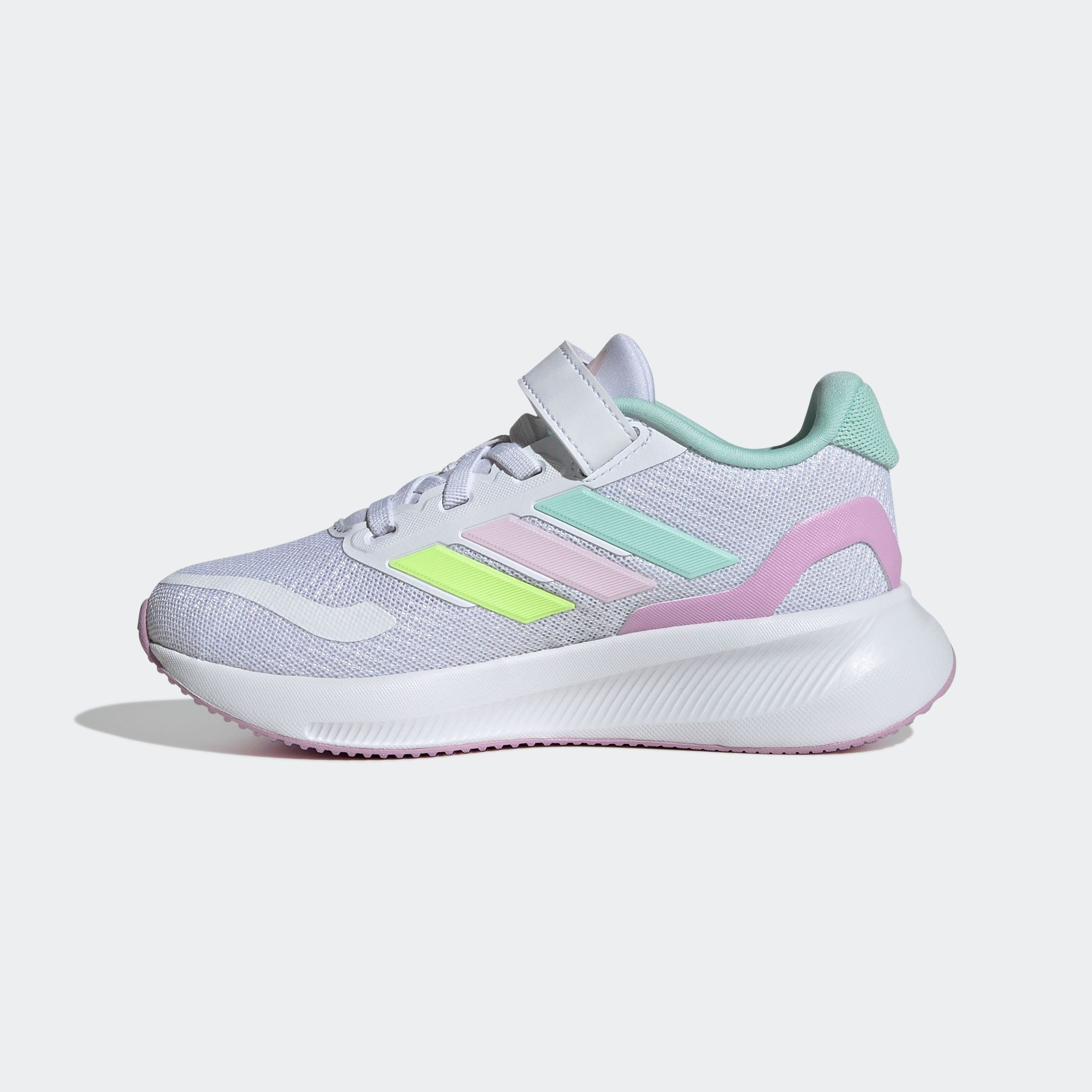 adidas Sportswear RUNFALCON 5 KIDS Laufschuh mit Klettverschluss, für Kinder