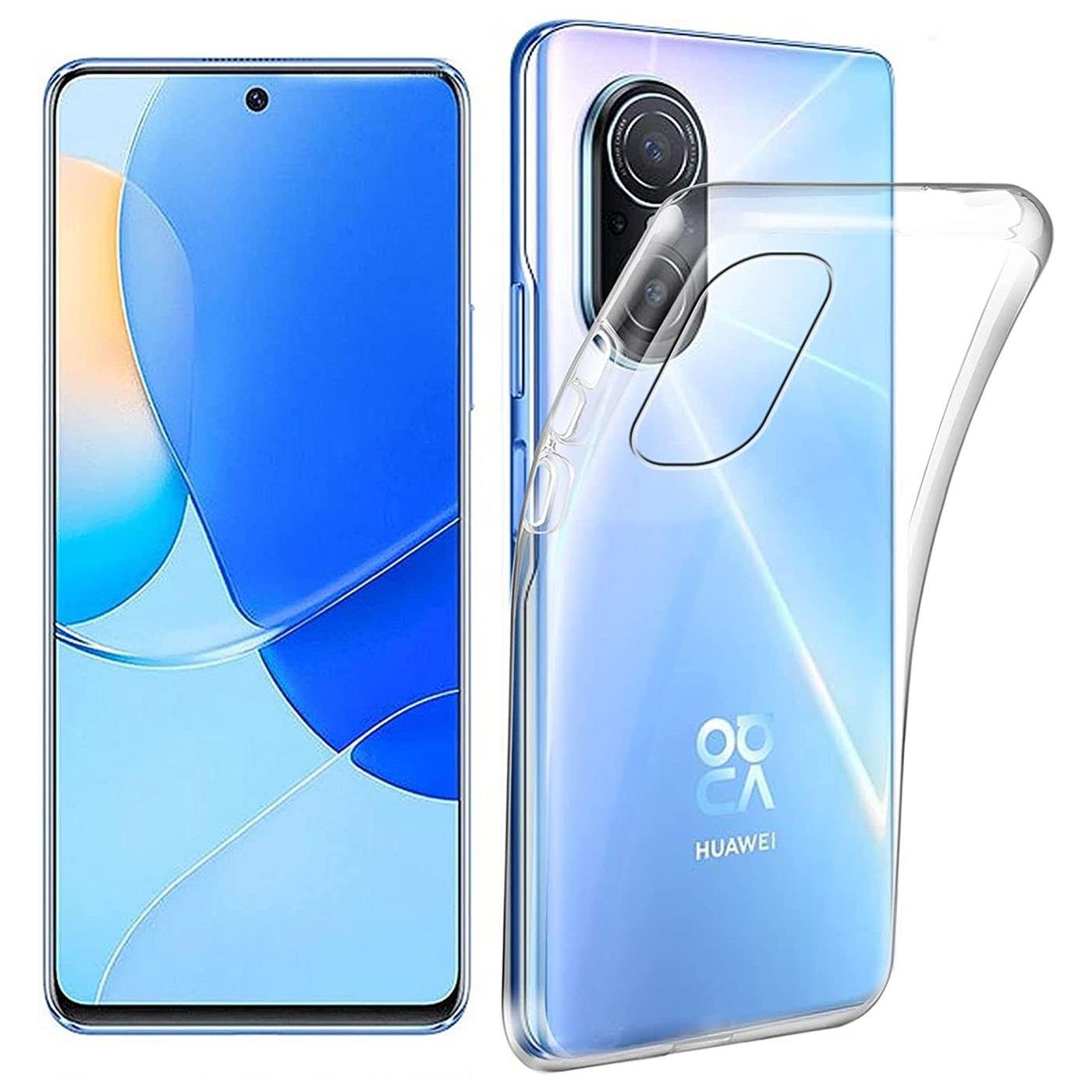 CoolGadget Handyhülle Transparent Ultra Slim Case für Huawei Nova 9 SE 6,78 Zoll, Silikon Hülle Dünne Schutzhülle für Nova 9 SE Hülle