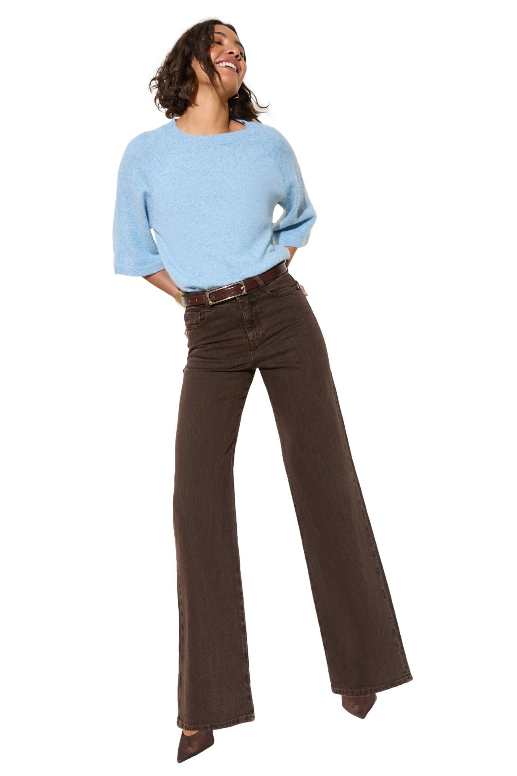 Friends Like These Weite Jeans Friends Like These Alltagsjeans mit weitem Bein (1-tlg)