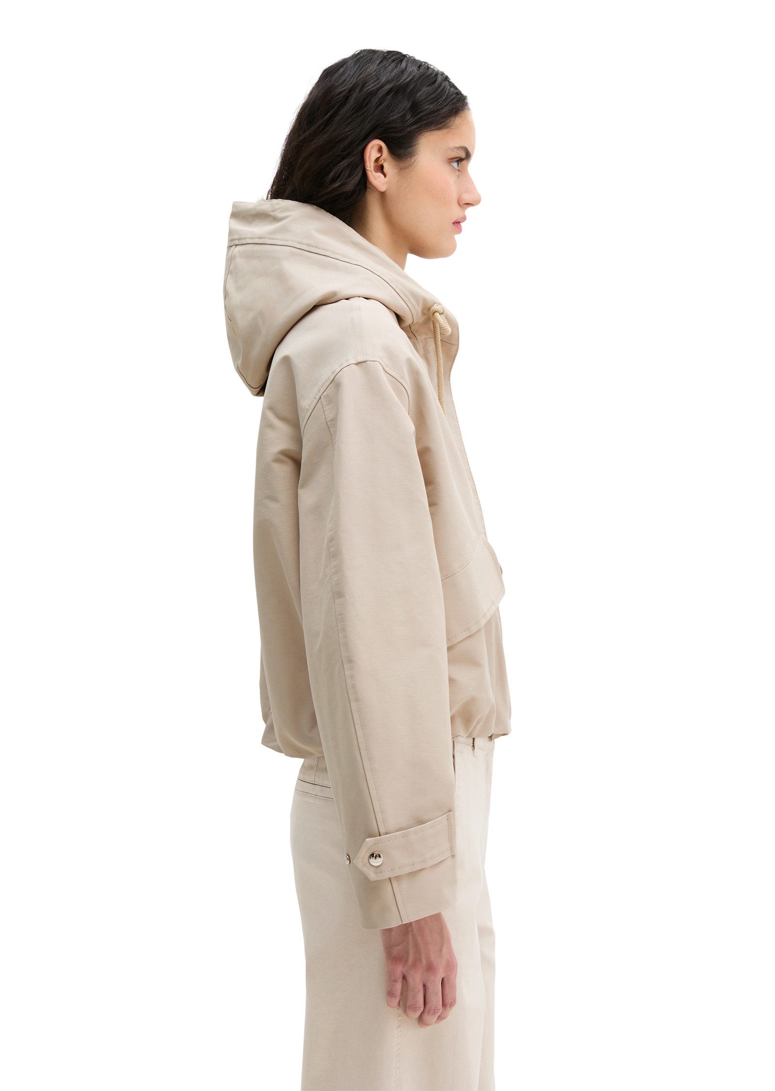 Marc O'Polo Outdoorjacke aus Cotton-Nylon-Mix