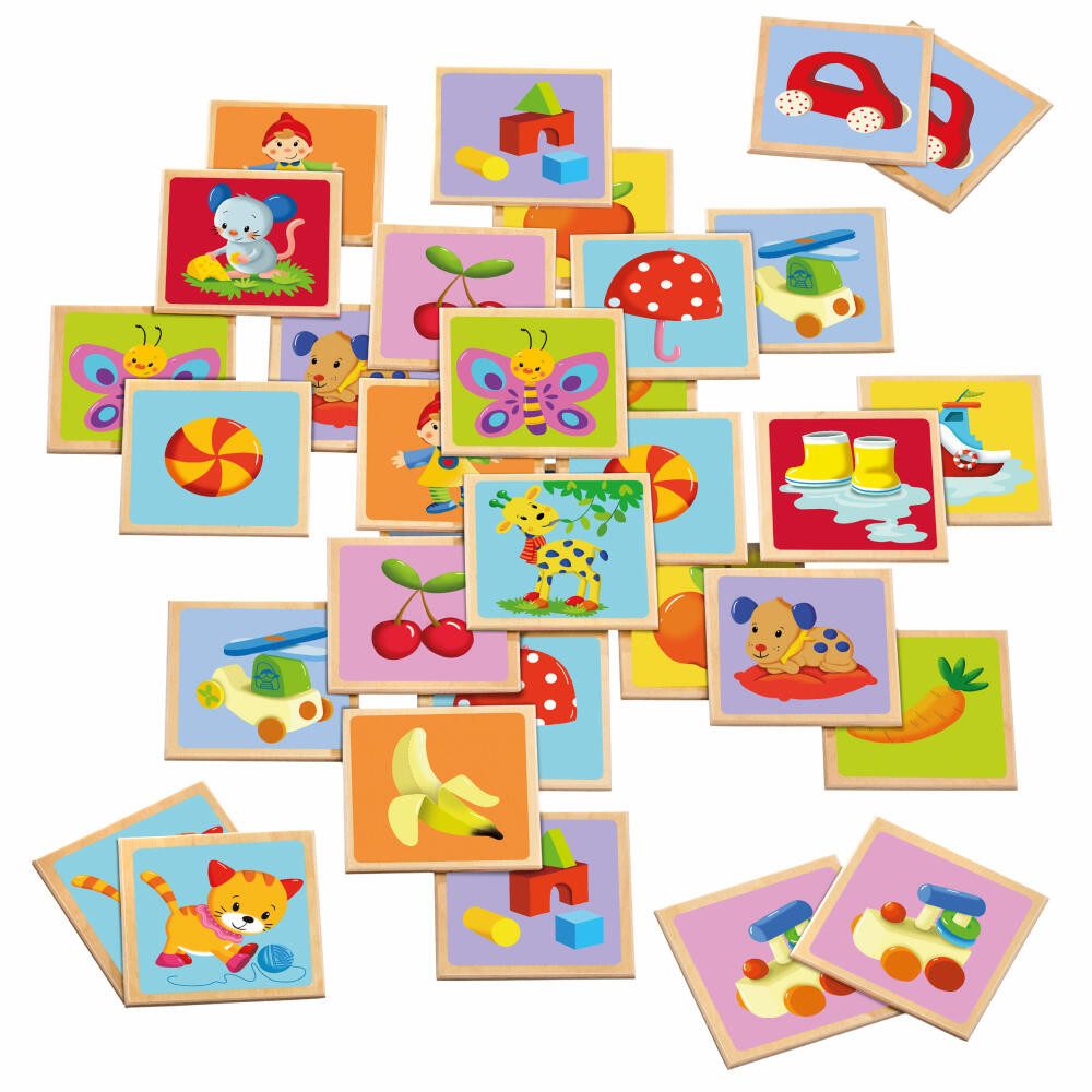 Selecta Spiel Memo Kunterbunt
