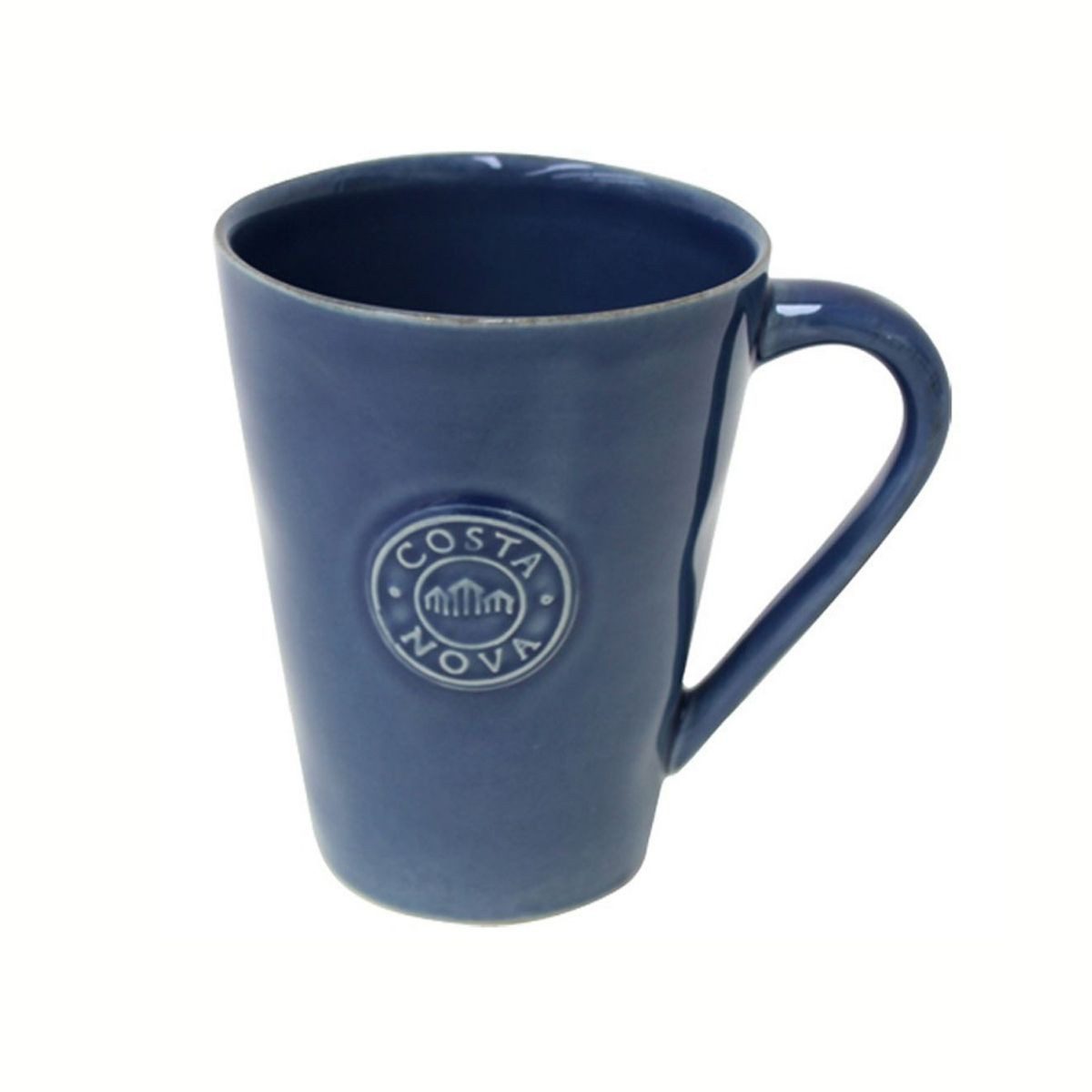 Costa Nova Tasse Nova Dunkelblau, Costa Nova, 36 cl, 1-tlg., Keramik, mit Henkel