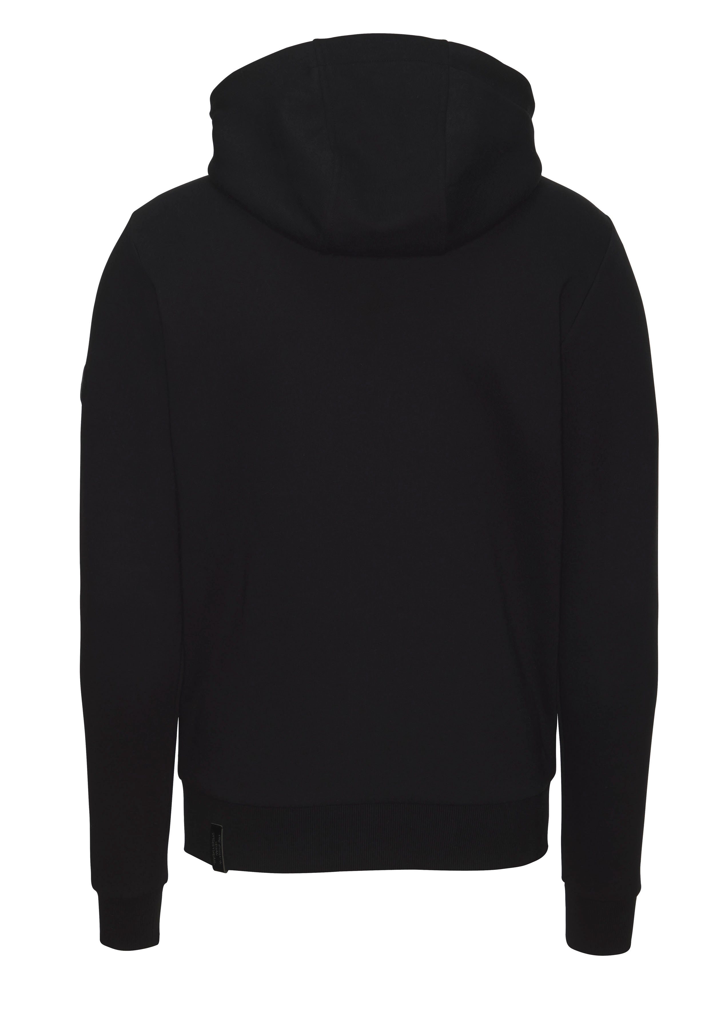 Ragwear Sweatjacke BLACK NATTE CORE ZIP