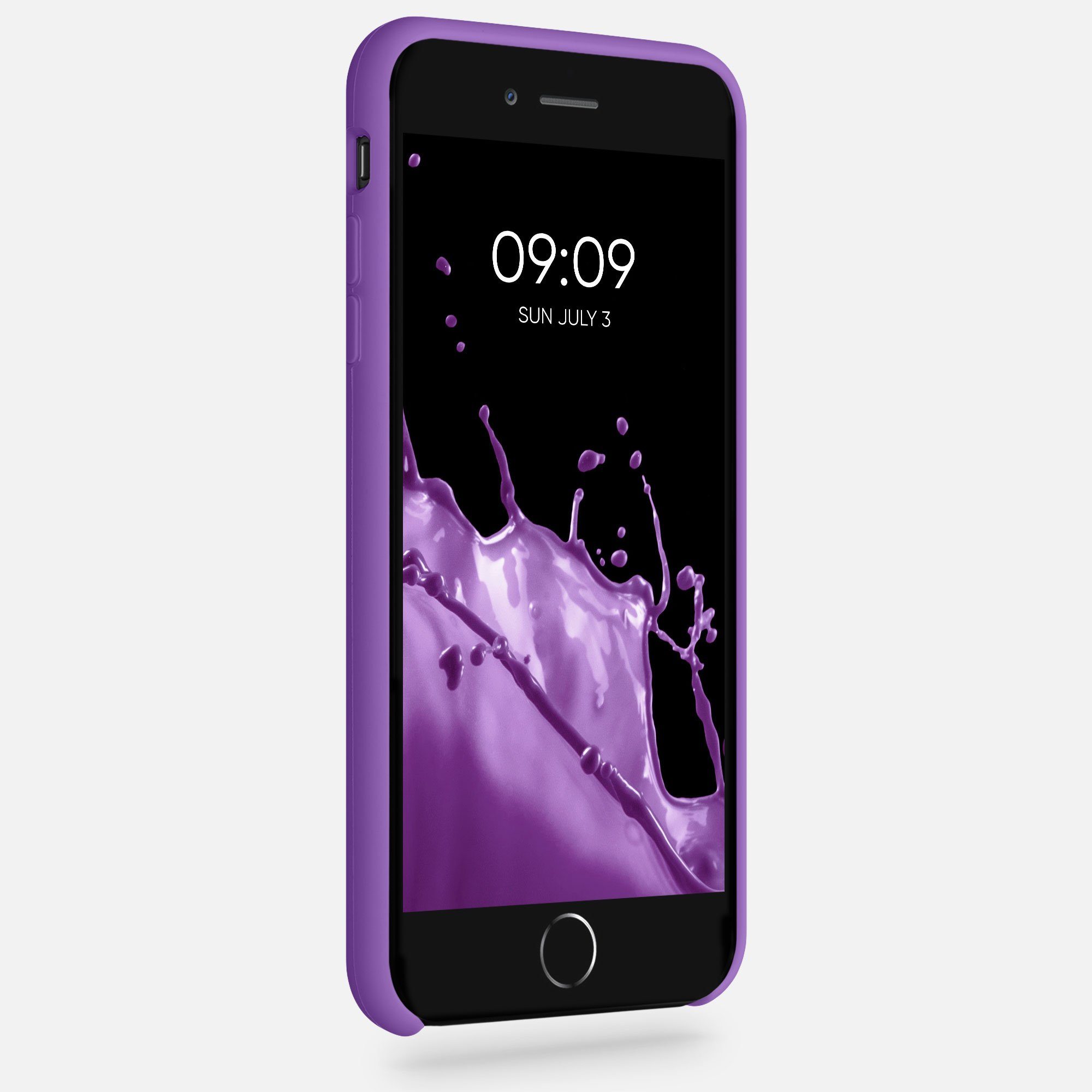 kwmobile Handyhülle Handyhülle für Apple iPhone 7 Plus / 8 Plus Hülle, Weiches Handy Silikon Case - Schutzhülle Cover