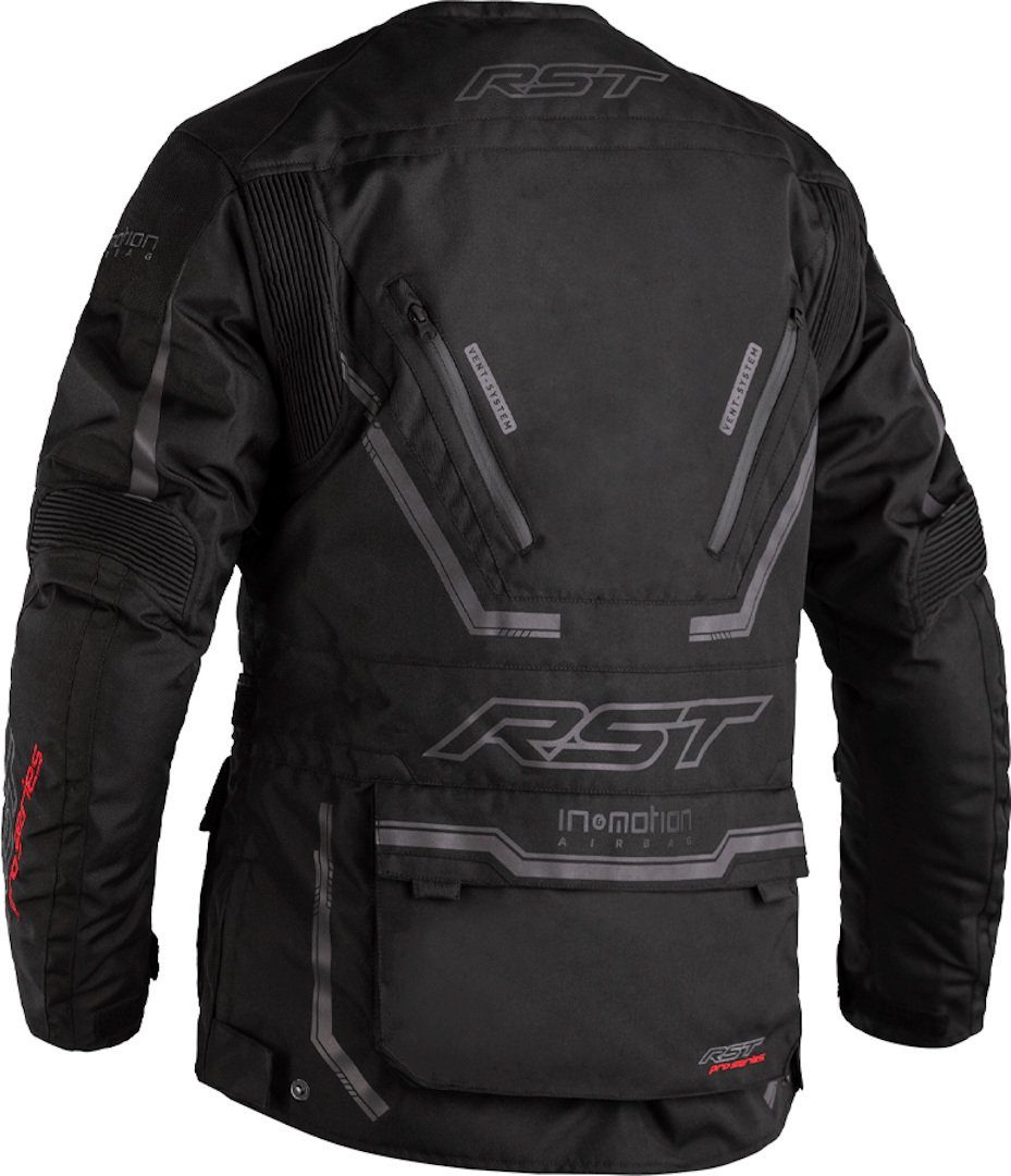 RST Motorradjacke Pro Textiljacke Airbag Black Paragon Motorrad 6 Series