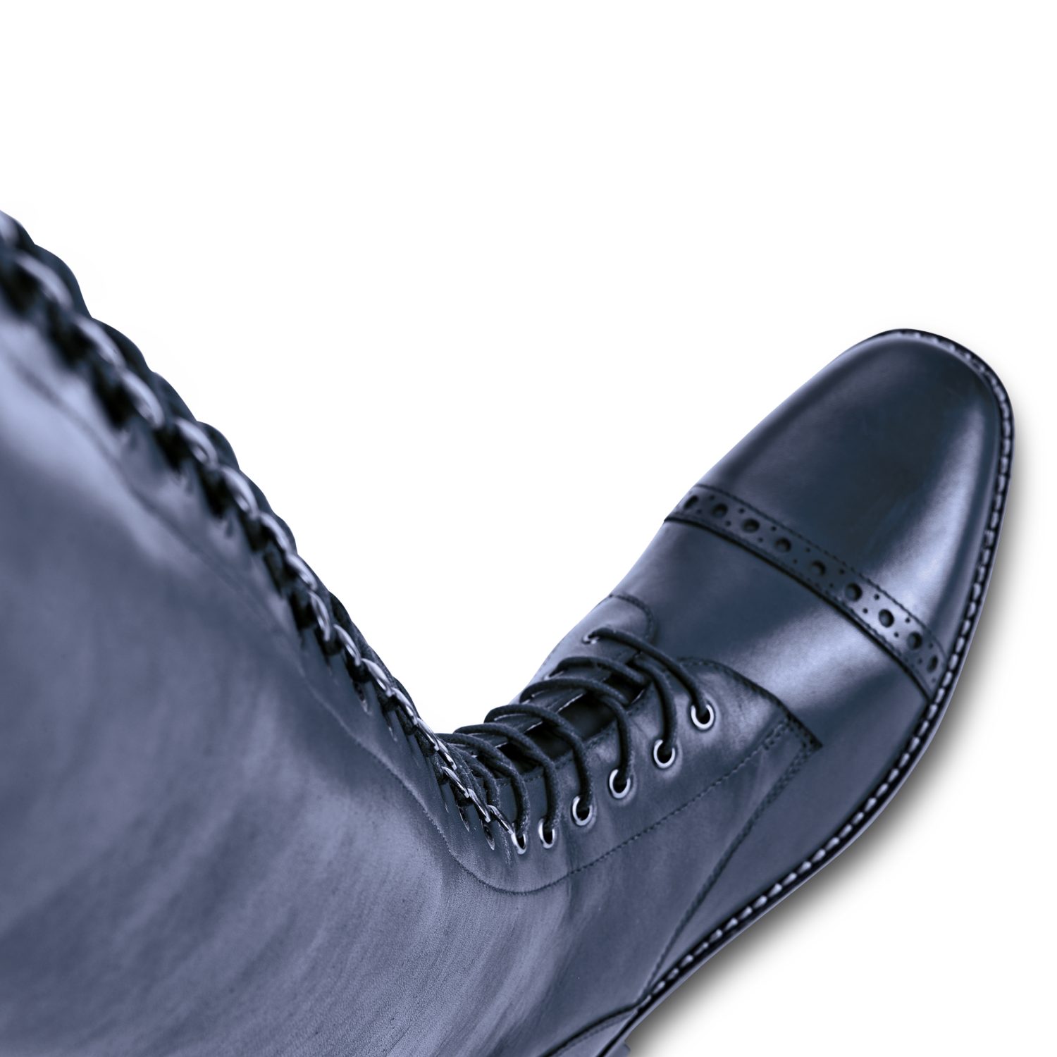BUSSE Reitstiefel Laval in blau Reitstiefel