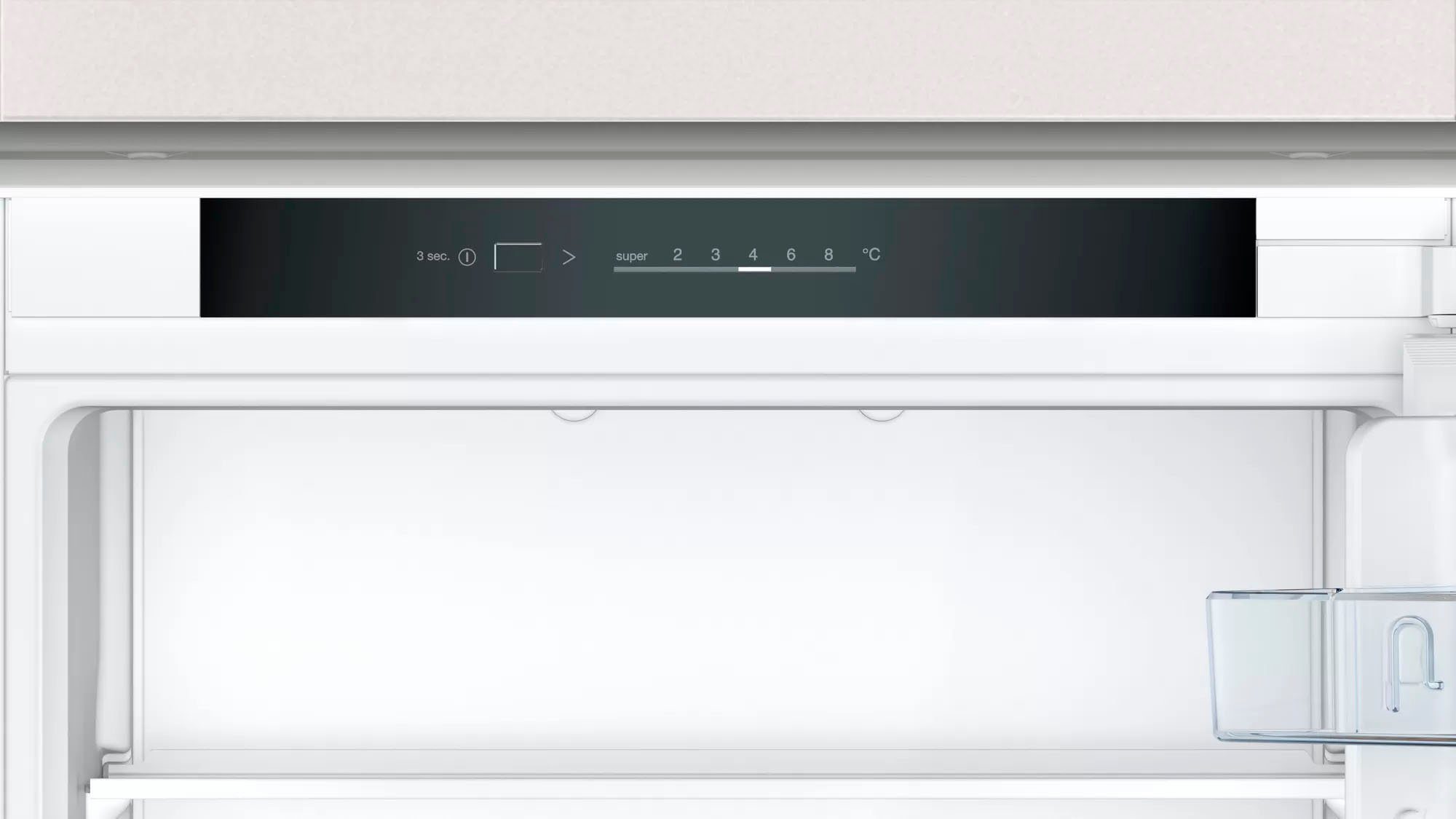 Constructa Einbaukühlgefrierkombination CK587VSE0, 177,2 cm hoch, 54,1 cm breit