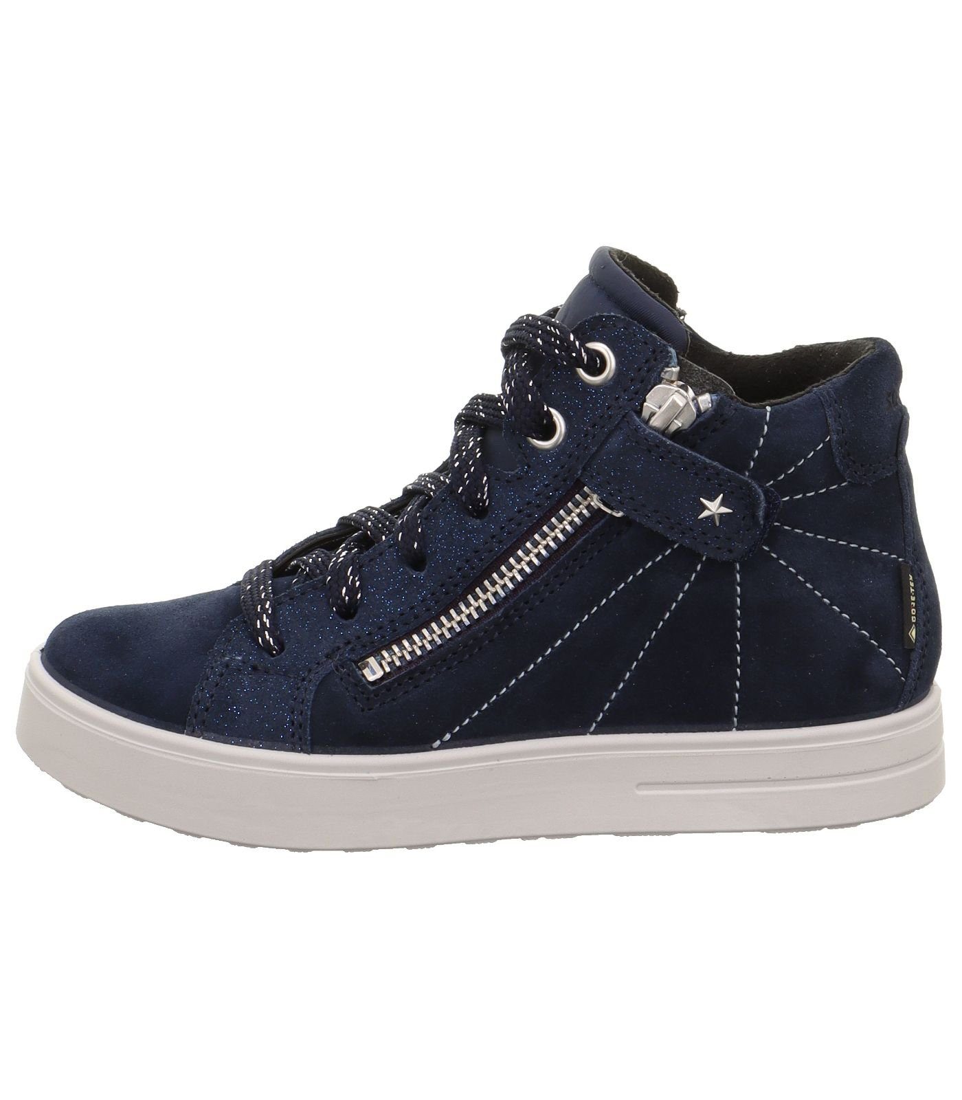 Superfit Blau Leder/Textil Legero Sneaker Sneaker