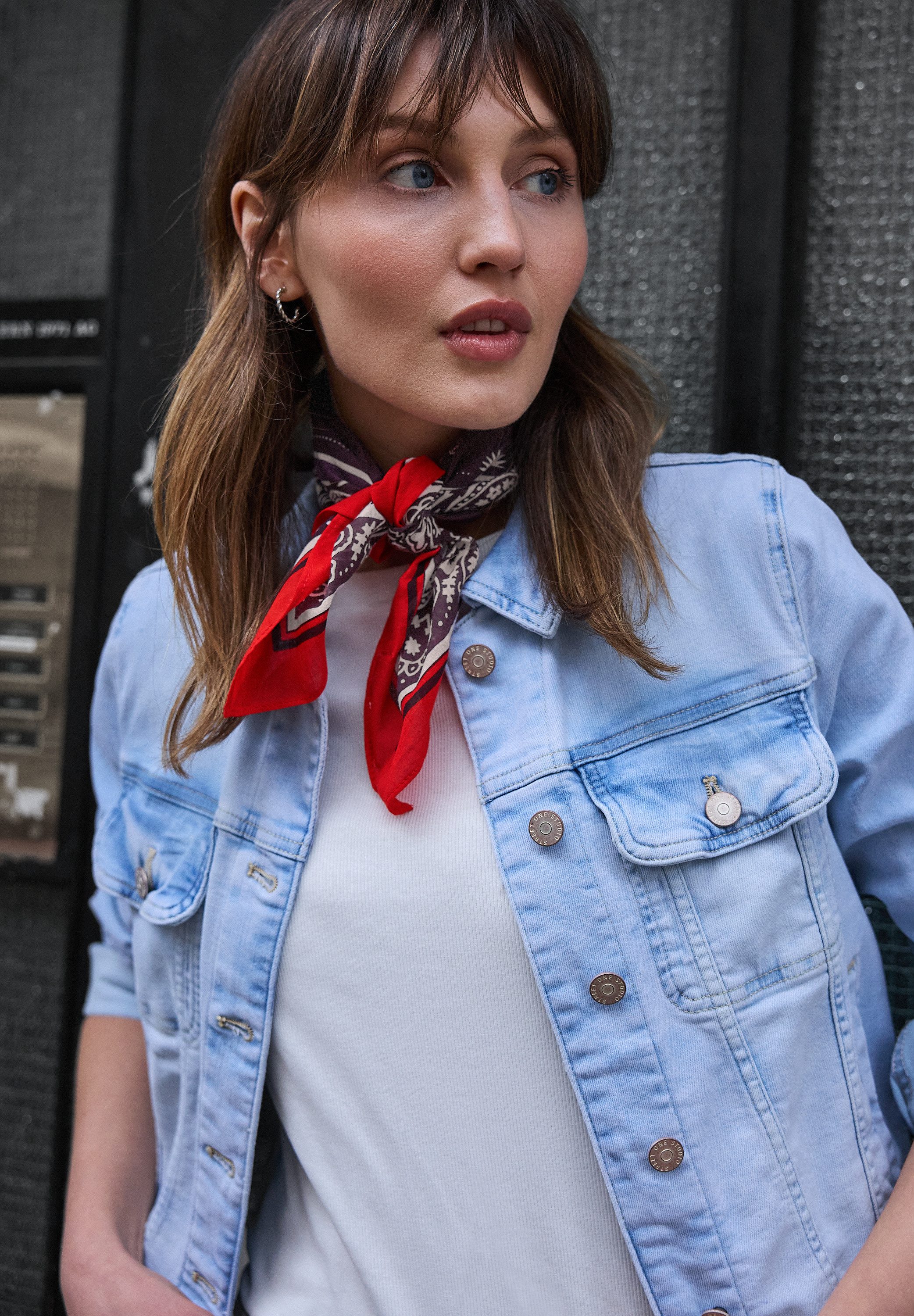 STREET ONE STUDIO Halstuch, mit grafischem Muster