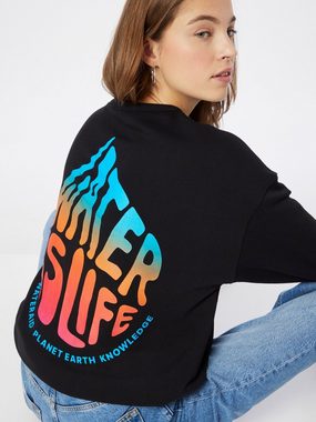 KnowledgeCotton Apparel Sweatshirt WATERAID (1-tlg) Plain/ohne Details