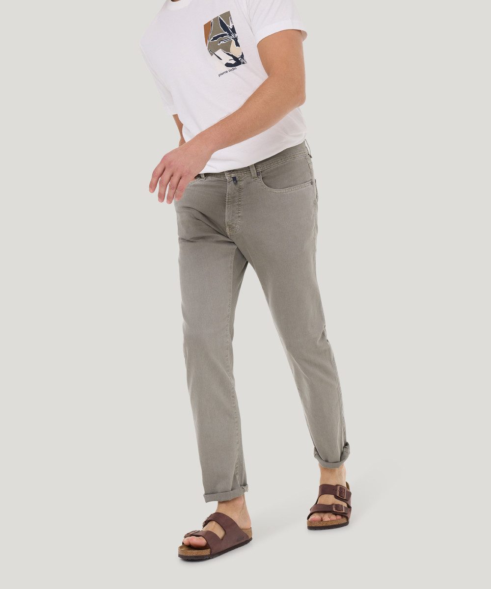 Pierre Cardin 5-Pocket-Jeans PC-Lyon mit Umschlagsaum günstig online kaufen