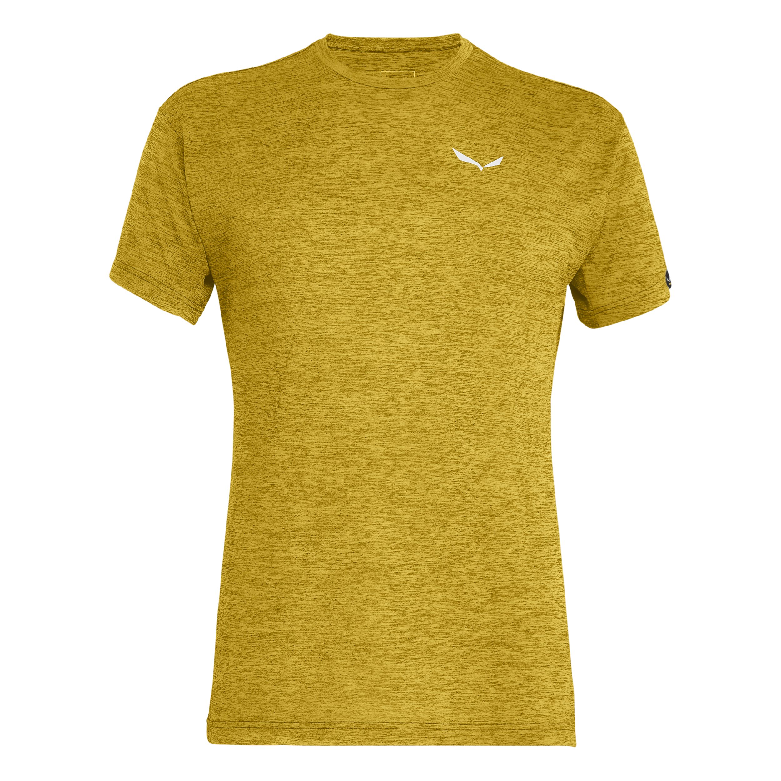 Salewa Kurzarmshirt PUEZ MELANGE DRY M S/S TEE OLIVE OIL MELANGE