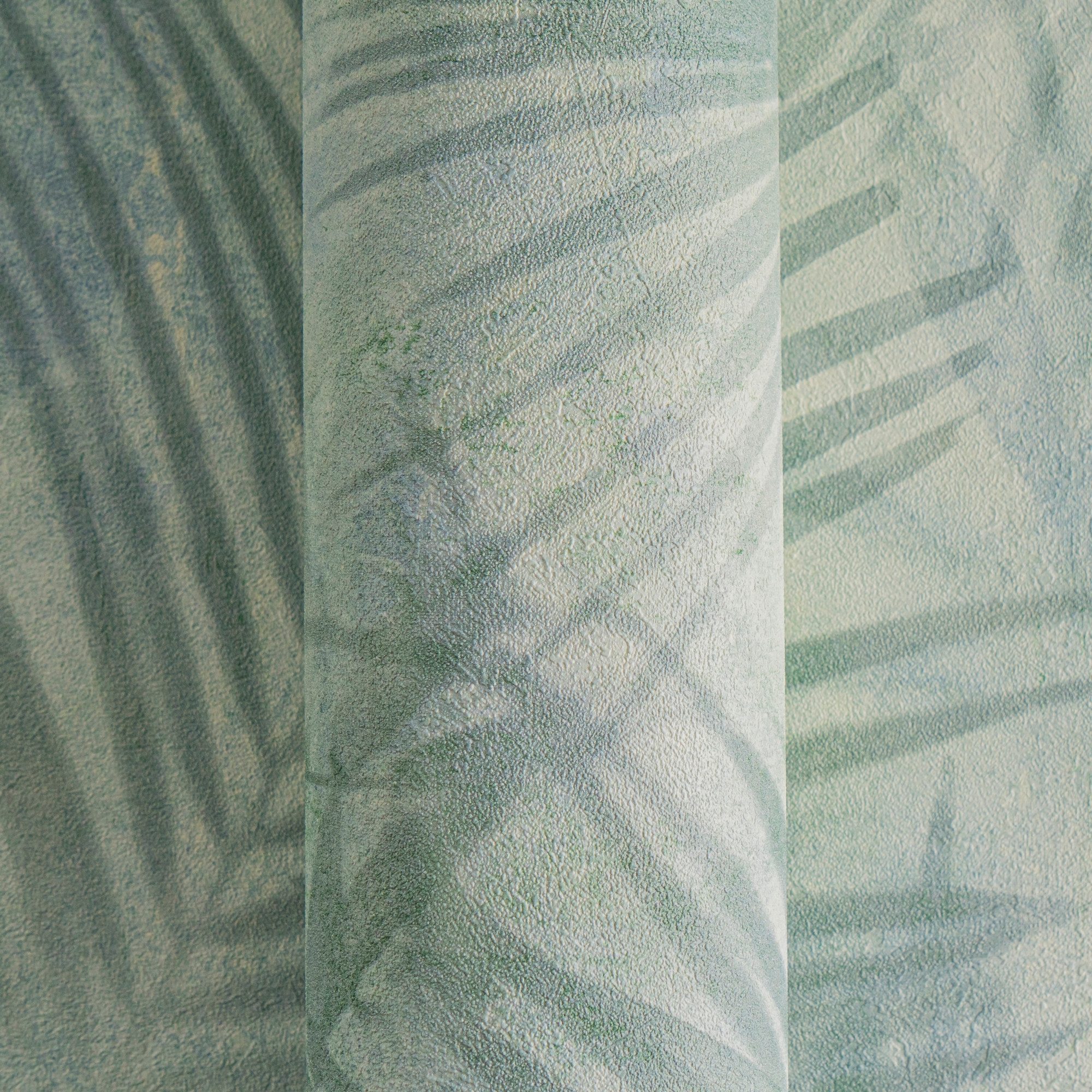 A.S. Création Vliestapete Neue Bude 2.0 Tropical Concret mit Palmenblättern, leicht strukturiert, floral, Wald, botanisch, Dschungeltapete Tapete Palmen Tapeten – Bild 5 von 5