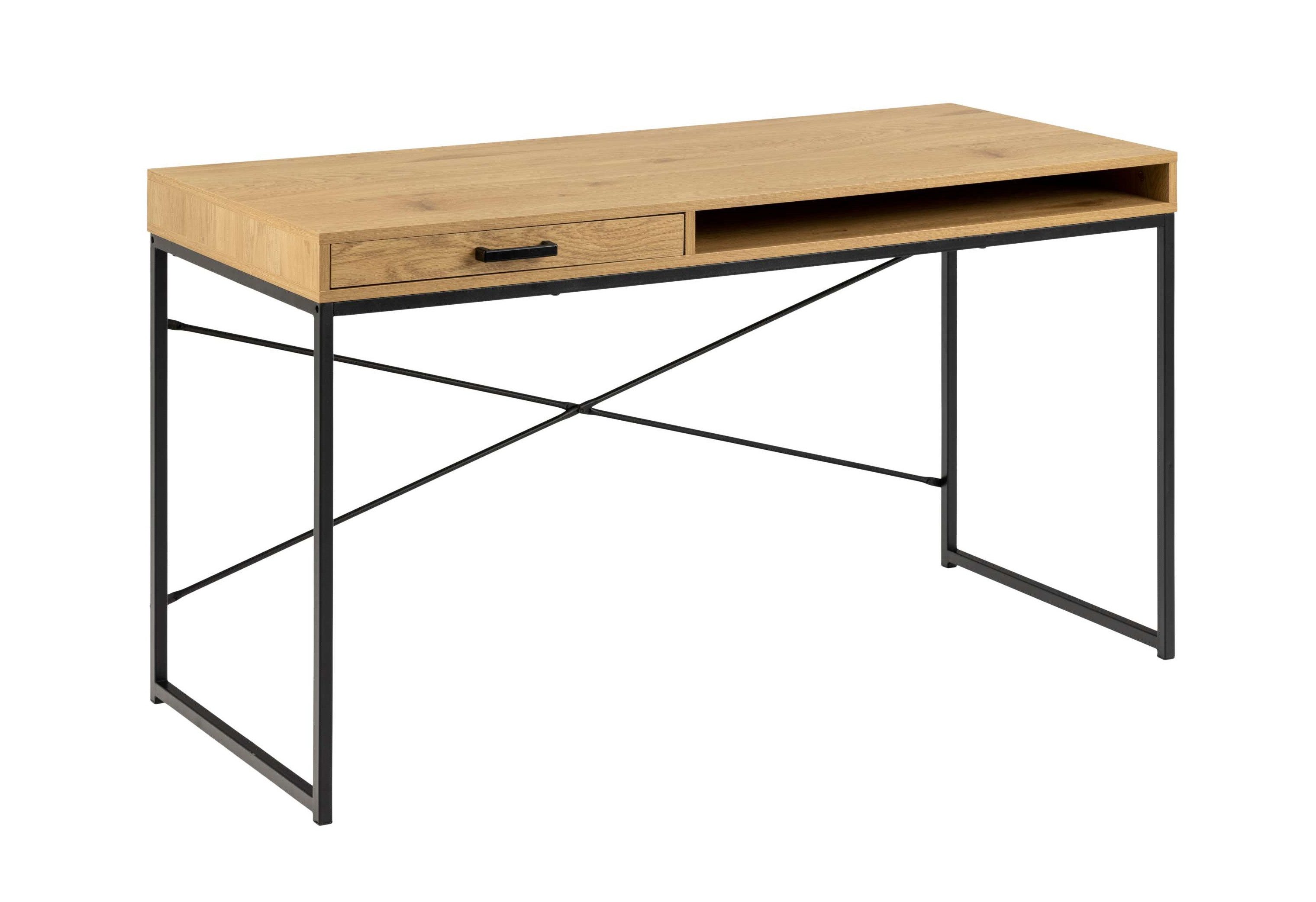 99rooms Boxspringbett Sifo (Computertisch, Kindertisch, Jugenschreibtisch), Modern Design, viel Platz, Gestell: pulverbeschichtet Stahl