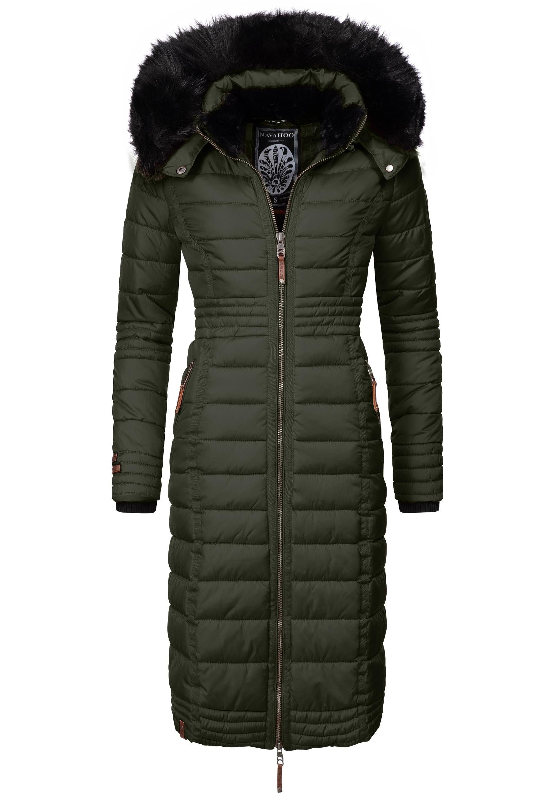 Navahoo Wintermantel Umay langer Damen Winter günstig online kaufen