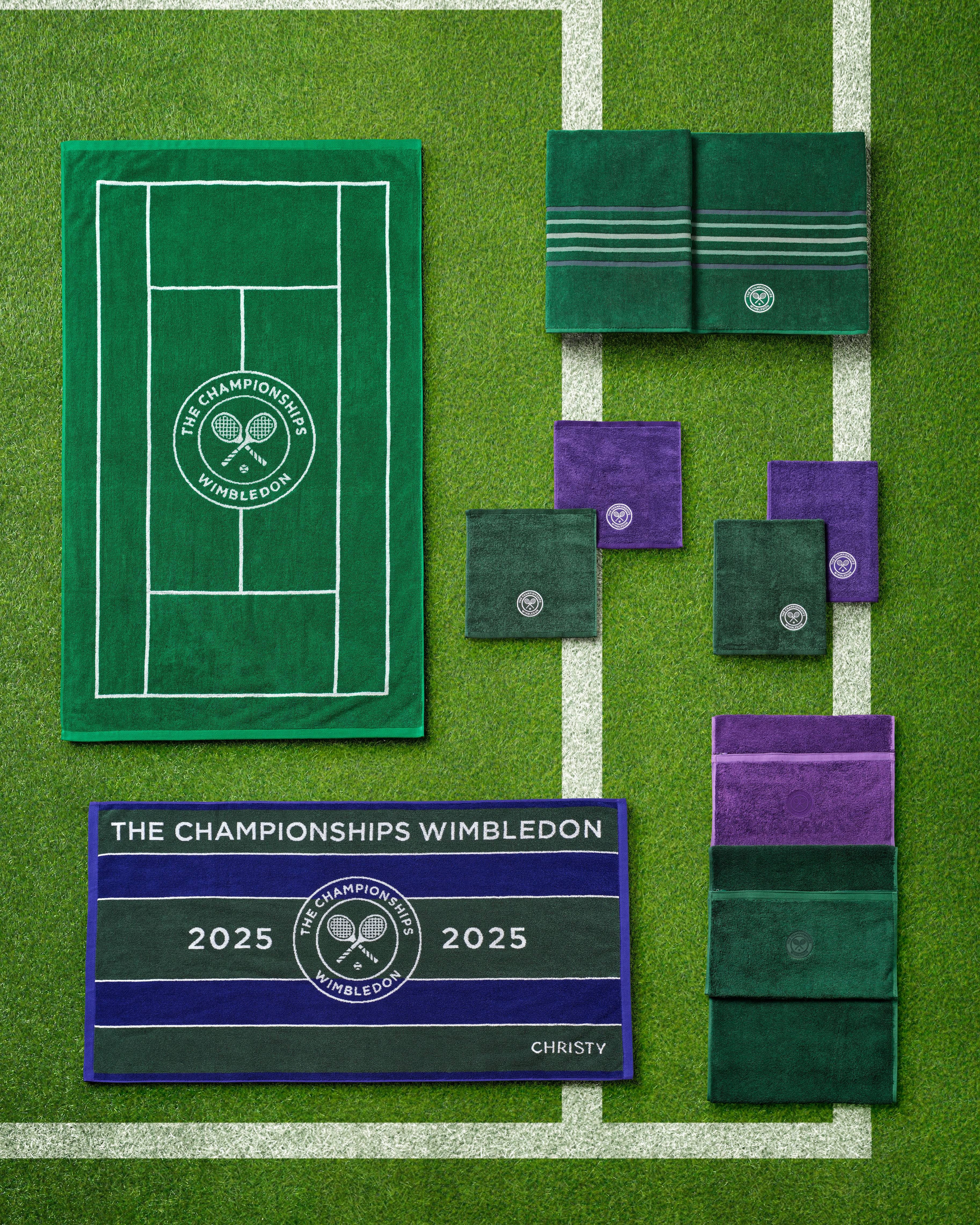 Wimbledon Gästehandtuch Christy Gästehandtuch »Wimbledon Classic Green«, 40 x 70 cm, grün, 100% Baumwolle, hochwertig bedruckt, langlebig – Bild 4 von 4