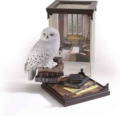 The Noble Collection Sammelfigur Harry Potter Magische Kreaturen Hedwig, von Hand gefertigt und bemalt