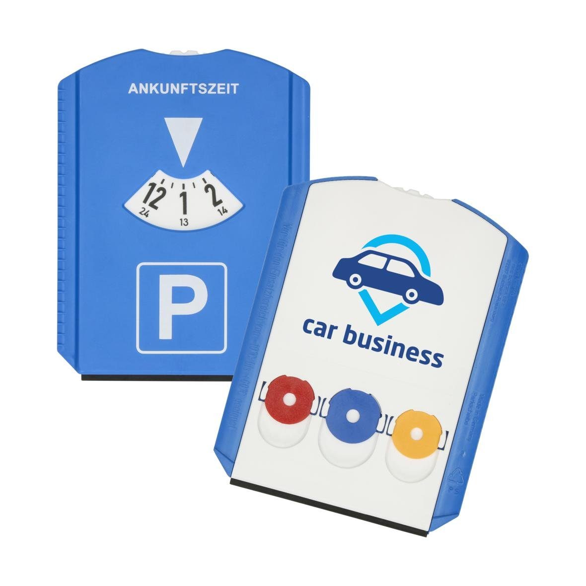 elasto Eiskratzer Parkscheibe "Euro" mit Chips