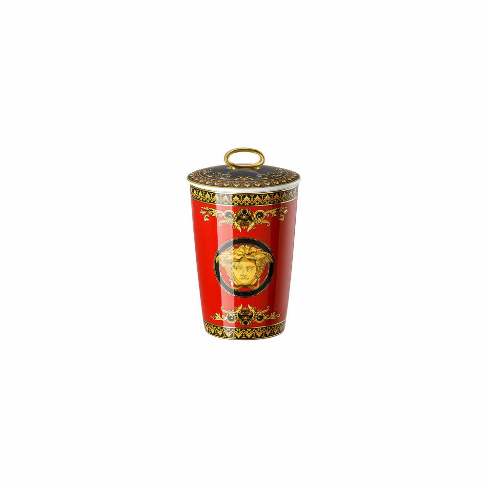 Rosenthal meets Versace Teelichthalter Tischlicht mit Duftwachs Medusa