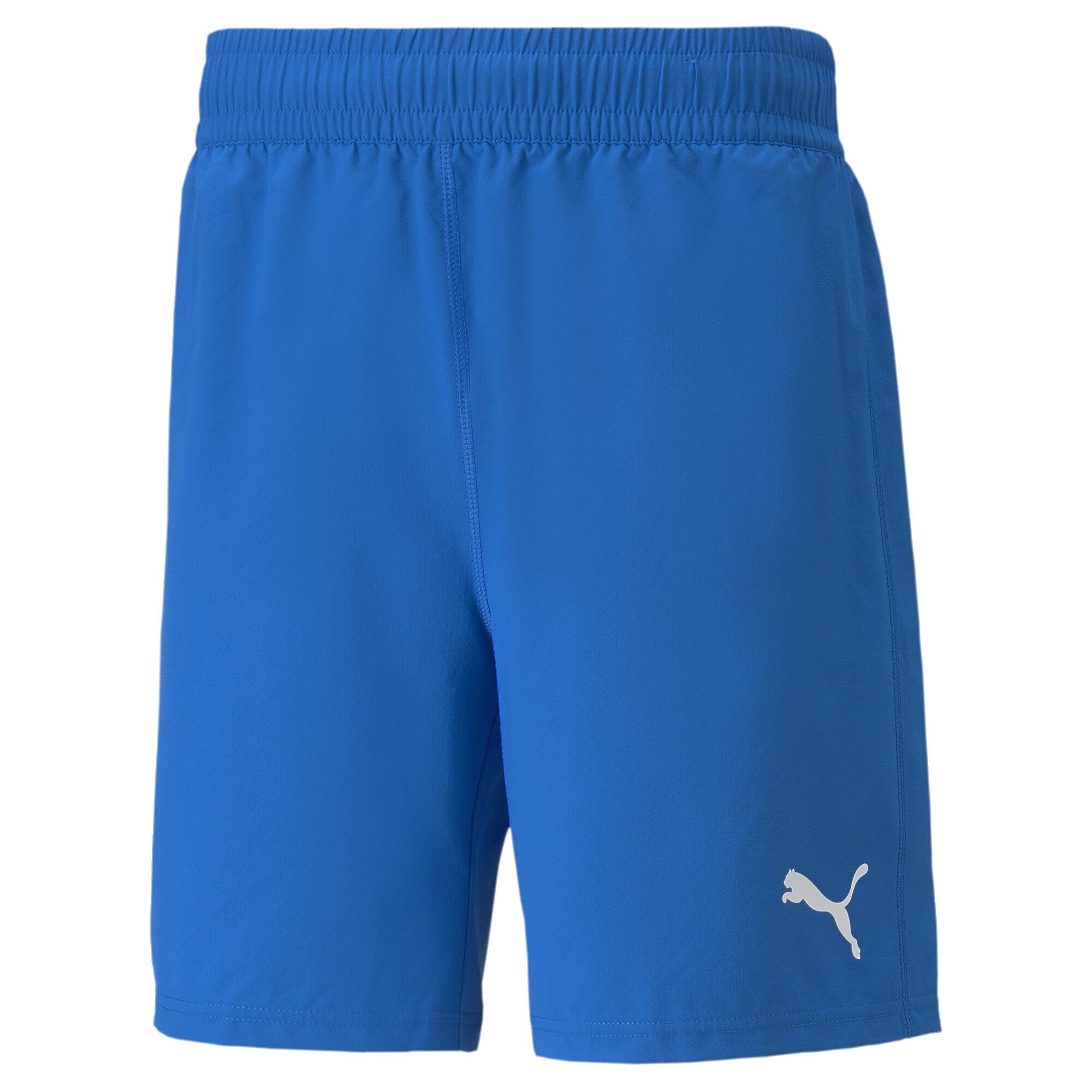 PUMA Shorts teamFINAL Shorts Herren Electric Blue Lemonade