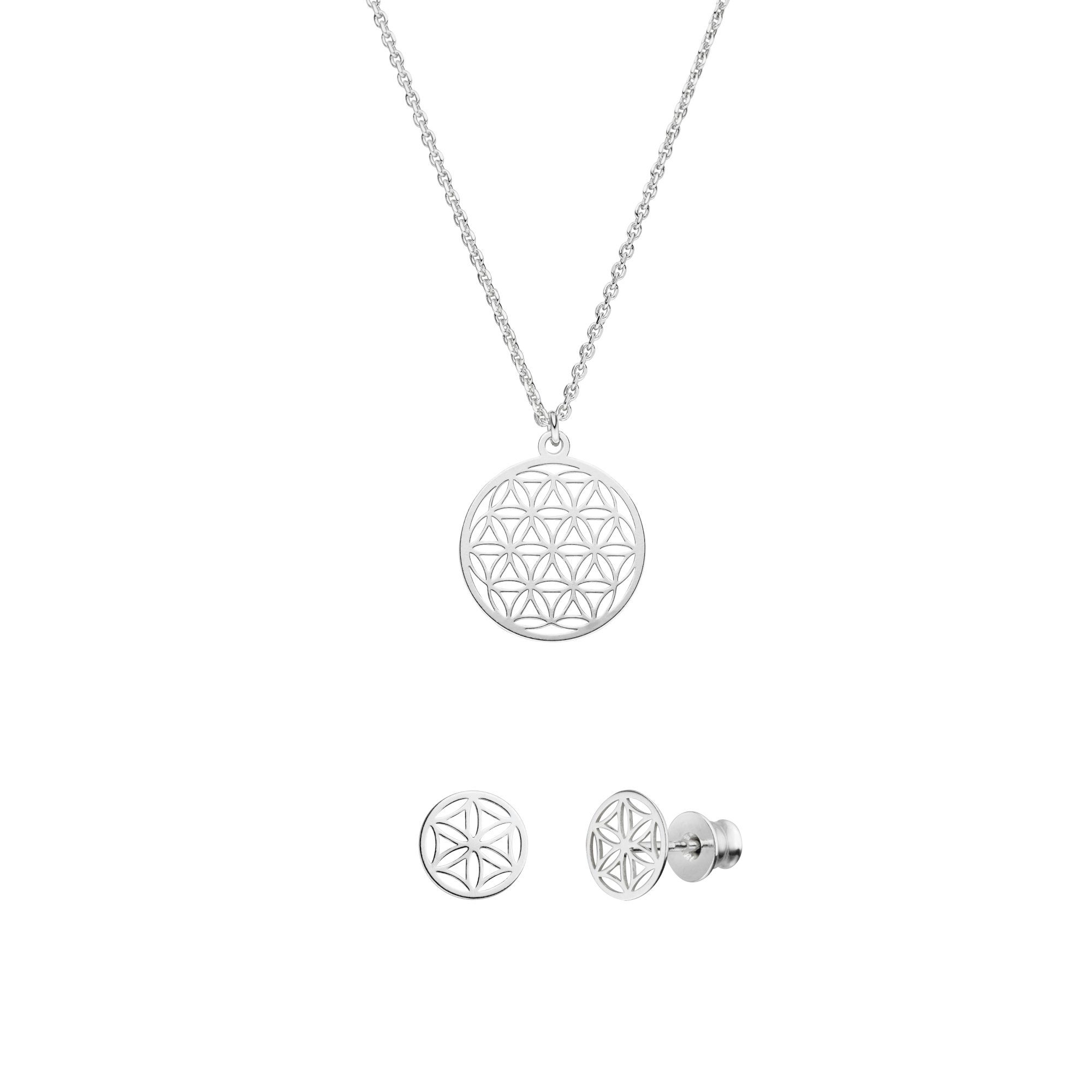 SCHOSCHON Schmuckset Blume des Lebens Halskette günstig online kaufen