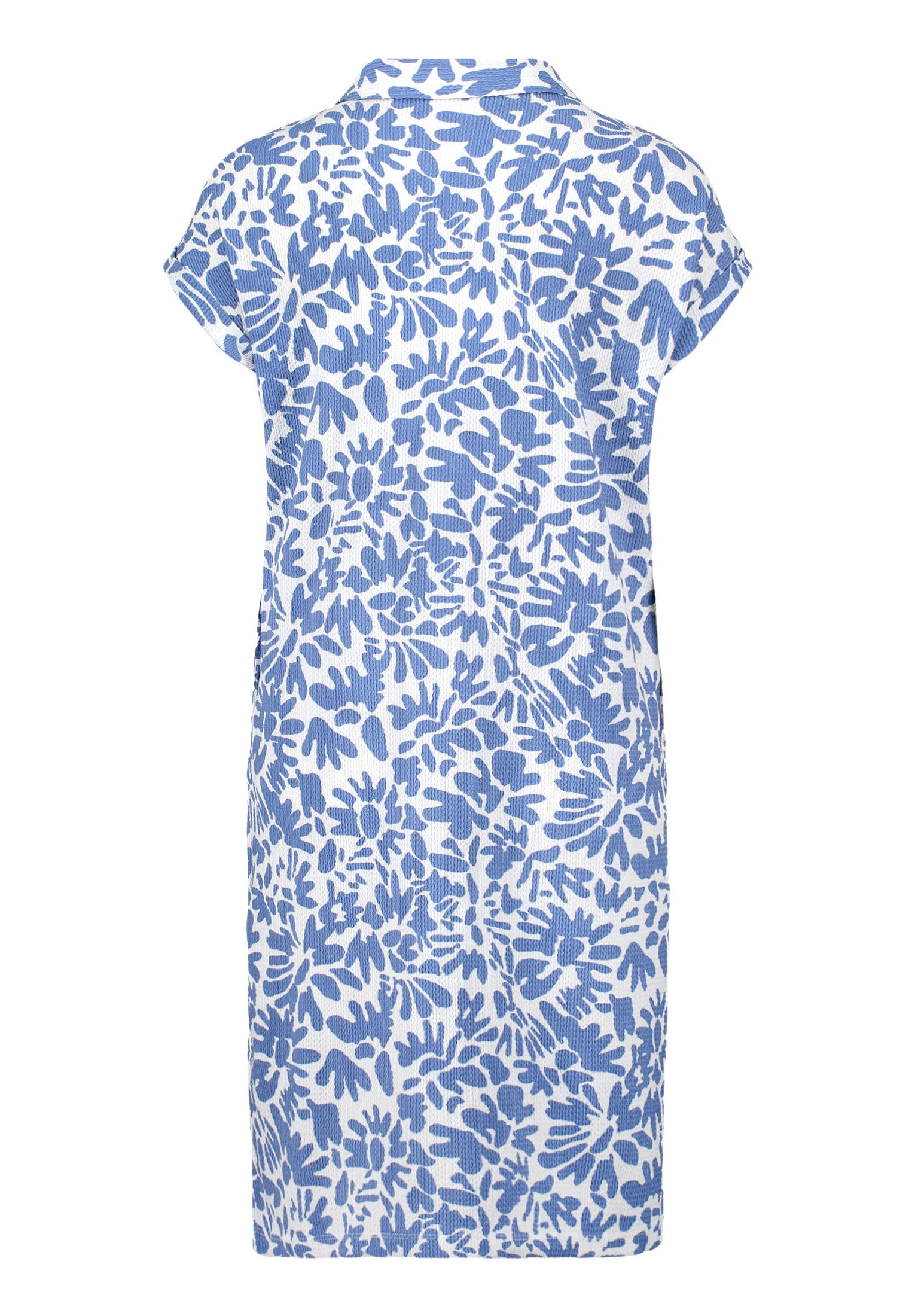 Cartoon Druckkleid Damen mit überschnittenen Ärmeln