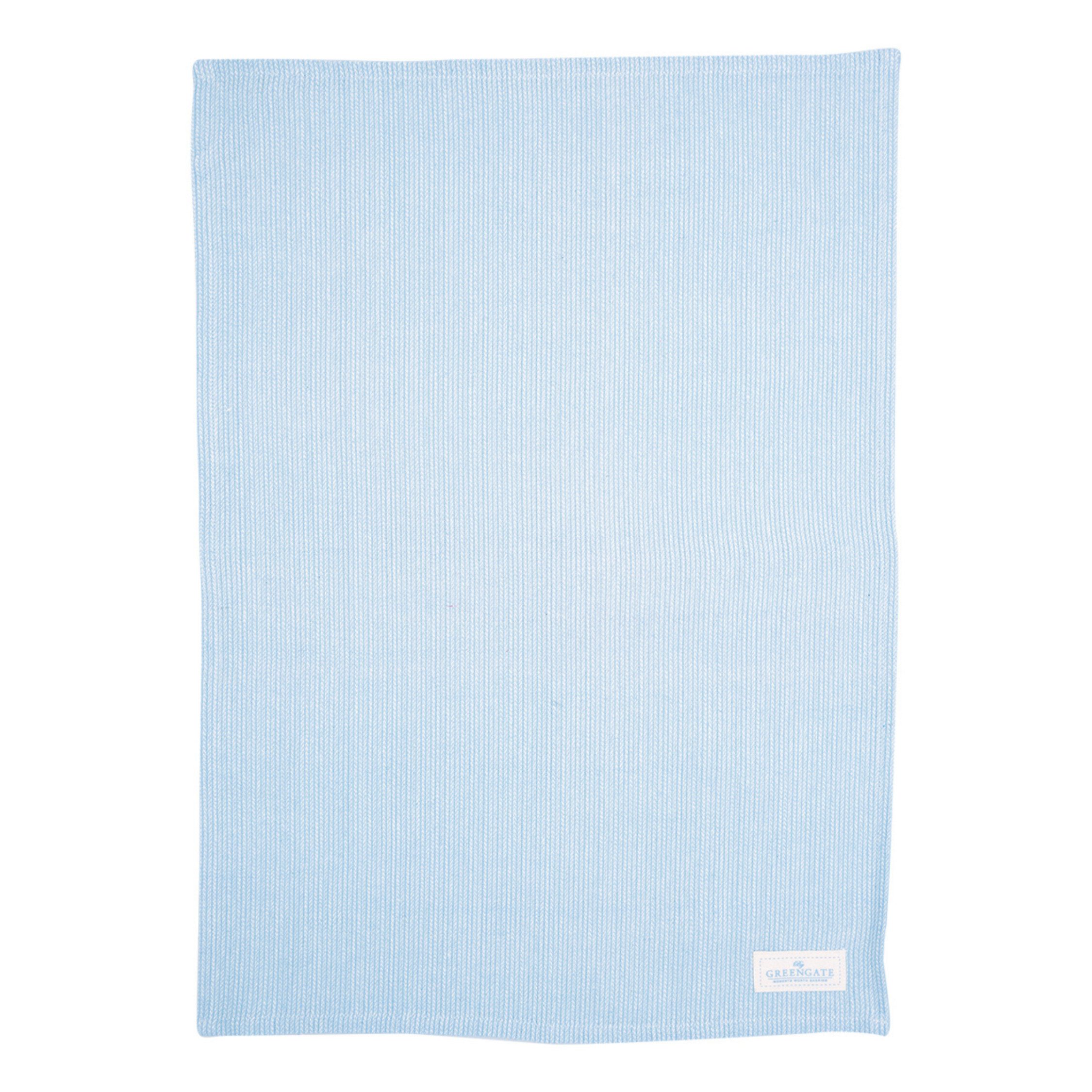 Greengate Geschirrtuch GreenGate Geschirrtuch Alicia hellblau