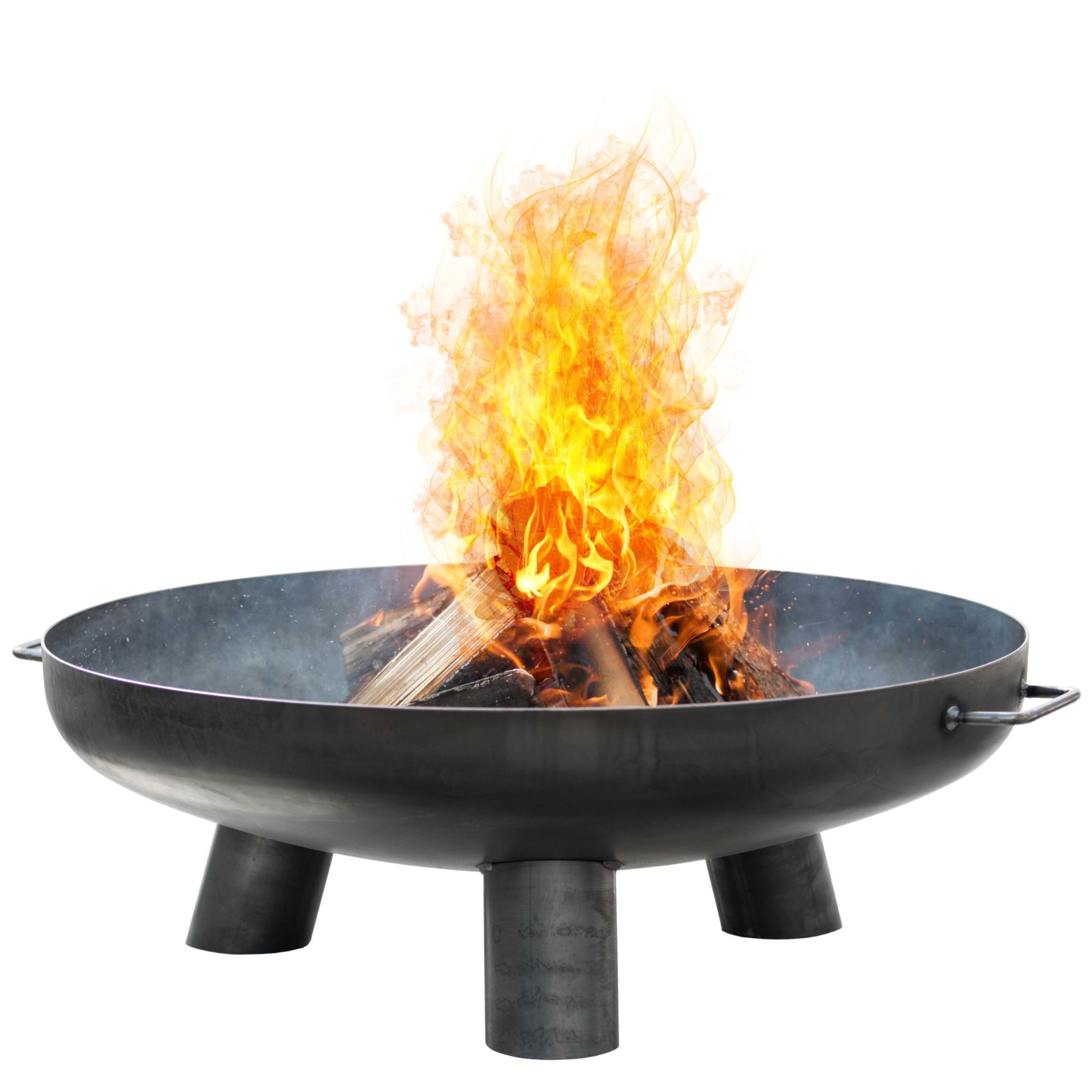 Czaja Feuerschale Czaja® Feuerschale Coburg Ø 80 cm ohne Wasserablaufbohrung, gefertigt aus robustem 2,5mm starkem Stahl