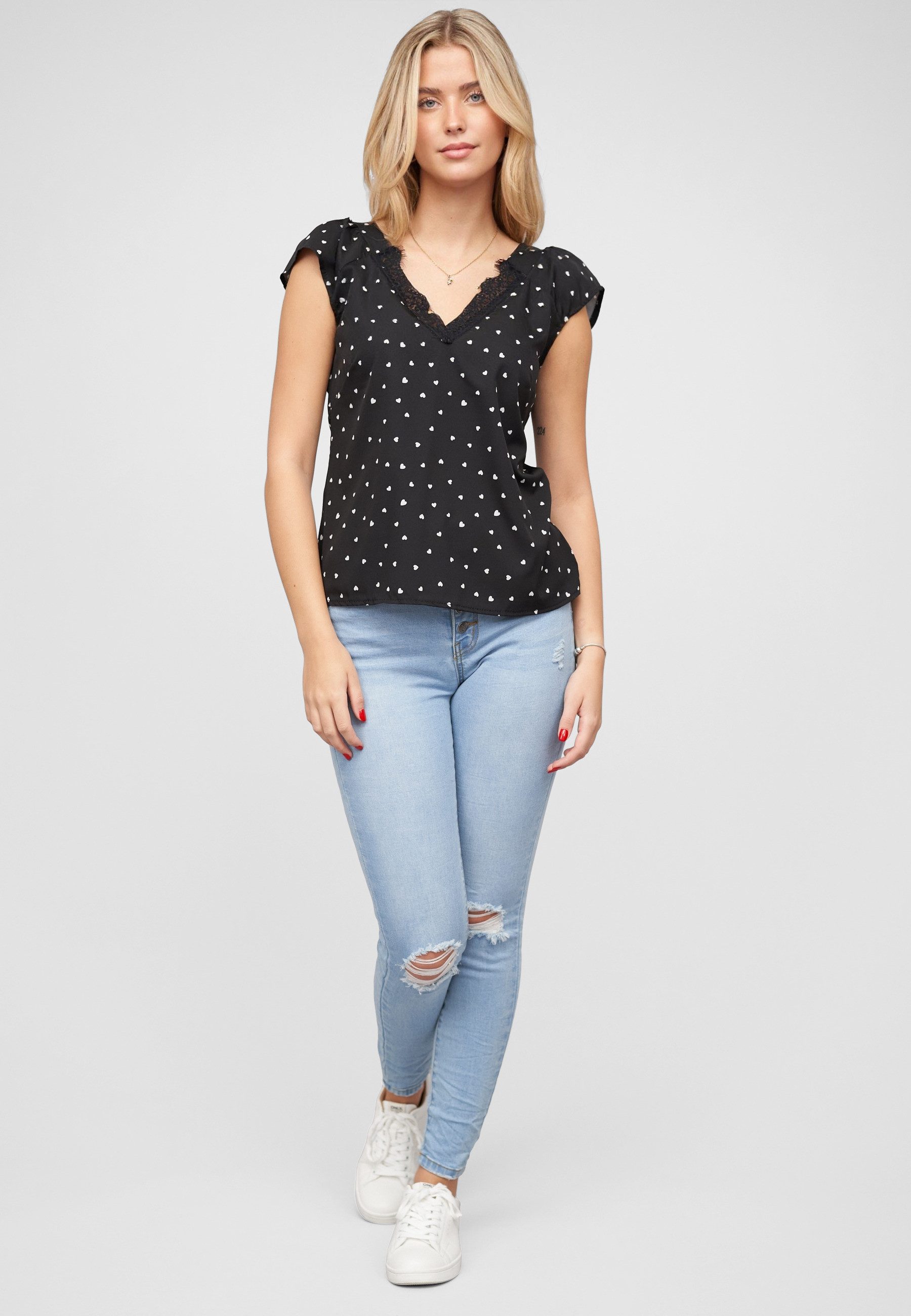 CLOUD 5IVE T-Shirt CLOUD 5IVE Cloud5ive Crepe Top (1-tlg)