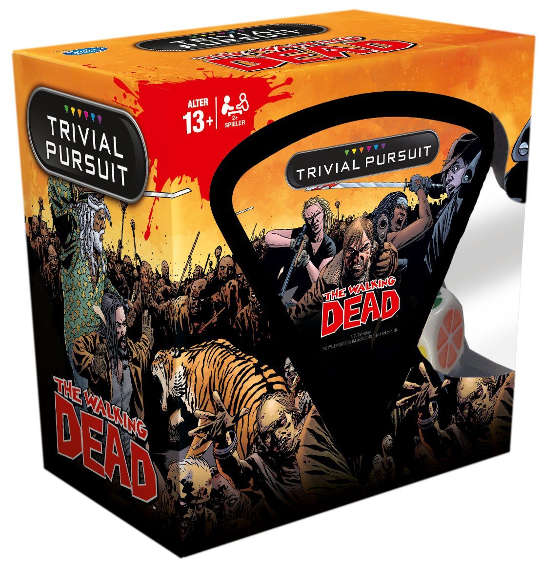 Winning Moves Spiel Trivial Pursuit The Walking Dead, Wissenspiel