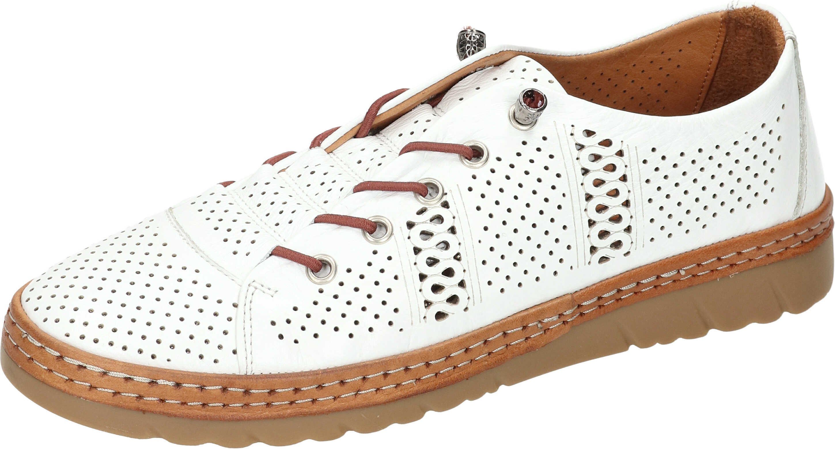 Manitu Slipper Schnürschuh aus echtem Leder günstig online kaufen