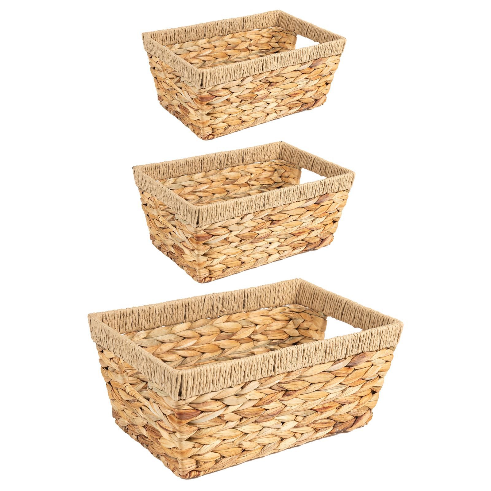 IDIMEX Aufbewahrungskorb SINTRA (Set), Flechtkorb 3er Set, Regalkorb, Aufbe günstig online kaufen