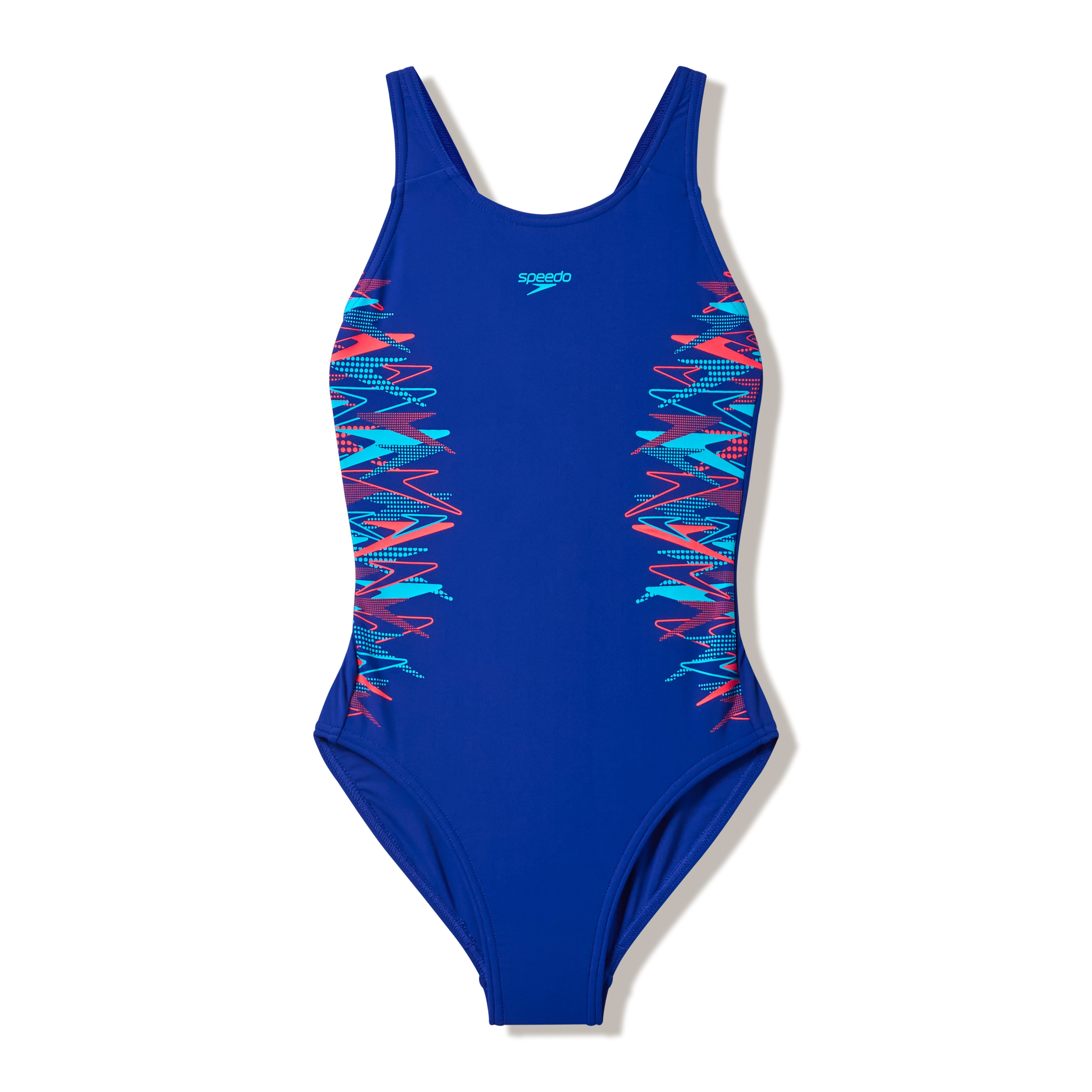 Speedo Badeanzug Placement Muscleback sportliche Ausrichtung, chlorbeständiges Material, schnell trocknend