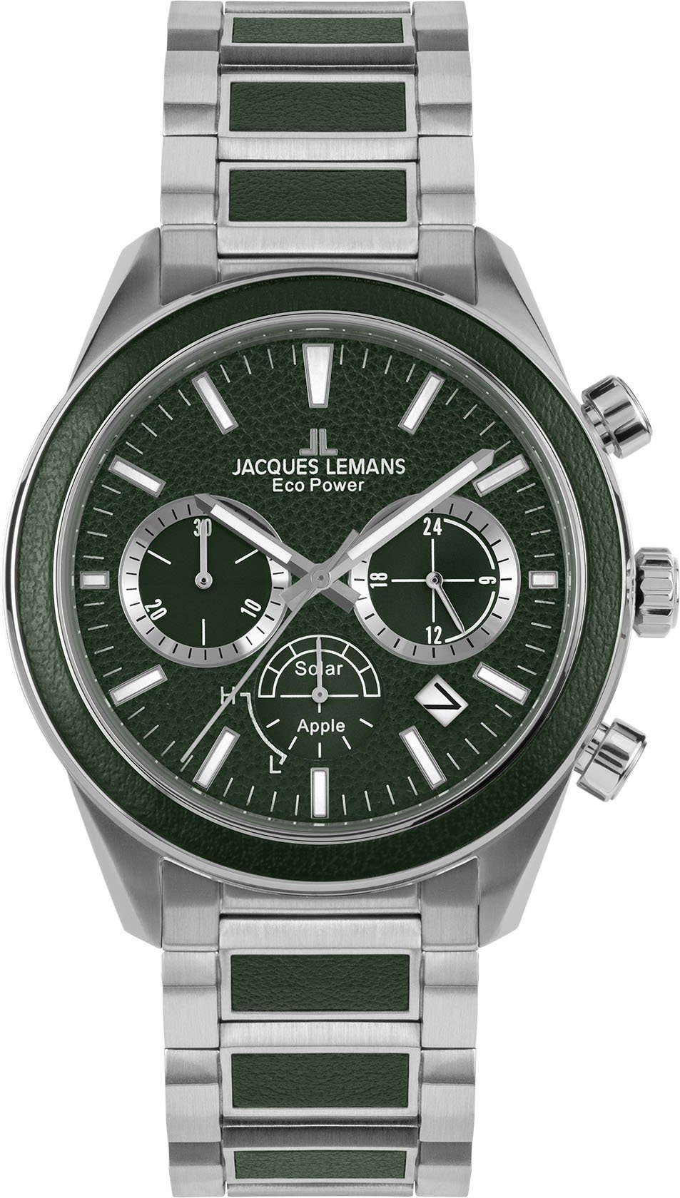 Apple, Power Eco Solar Chronograph 1-2115G Jacques Lemans