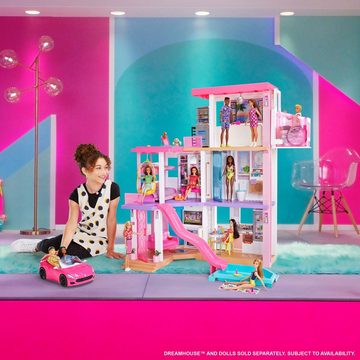 Barbie Puppen Fahrzeug Cabrio, pink