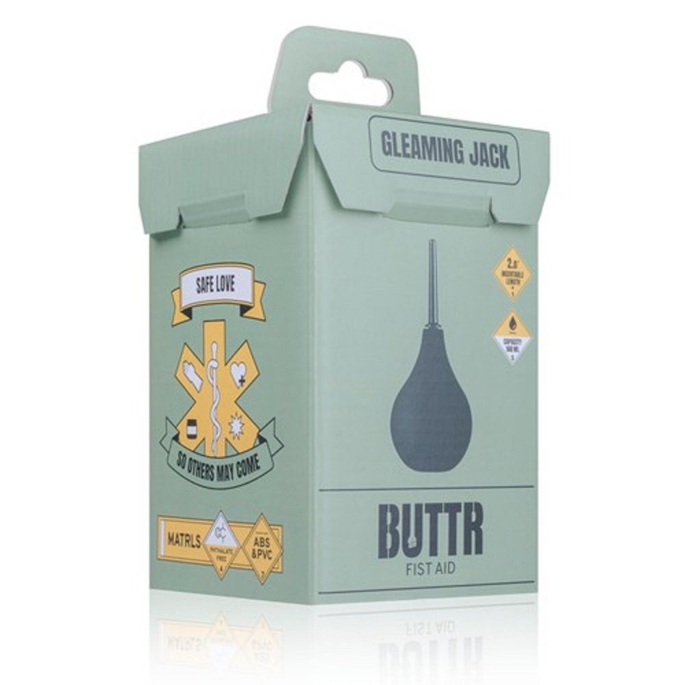 BUTTR Analdusche Gleaming Jack, 1-tlg., Analdusche mit feinen Düsen