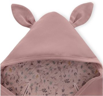 Babydecke Baby Einschlagdecke, Snuggle N Dream Bambi Rose, Hauck, mit Kapuze