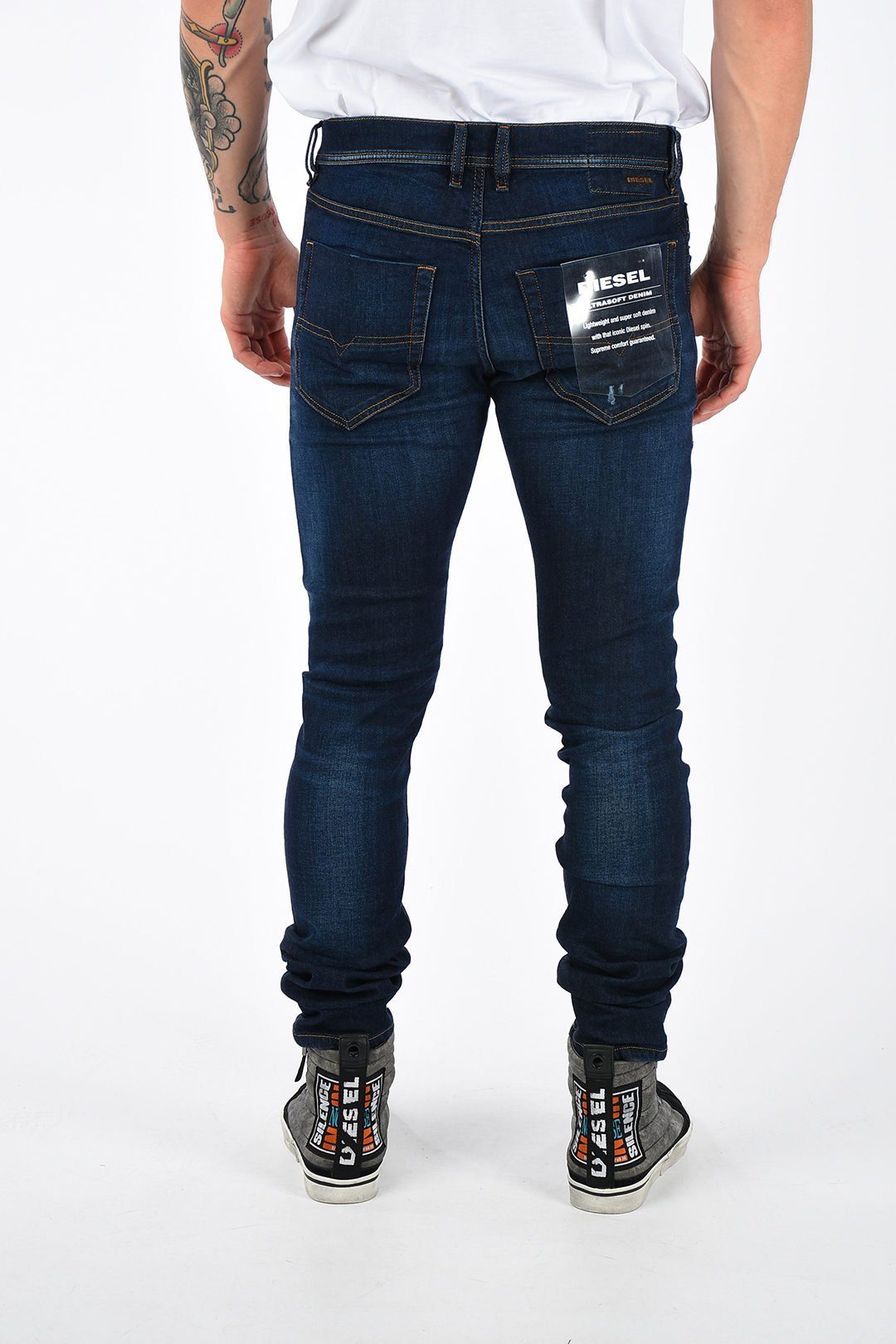 Herren Diesel Jeans Tepphar Ultrasoft-Denim, Slim-fit-Jeans Länge: Diesel L32 069BM