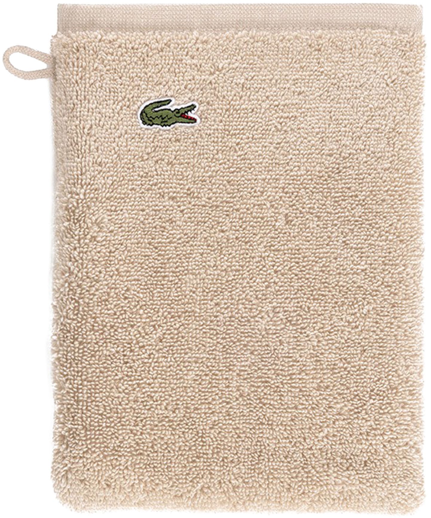 Lacoste Waschhandschuh LLECROCO, (1-St)