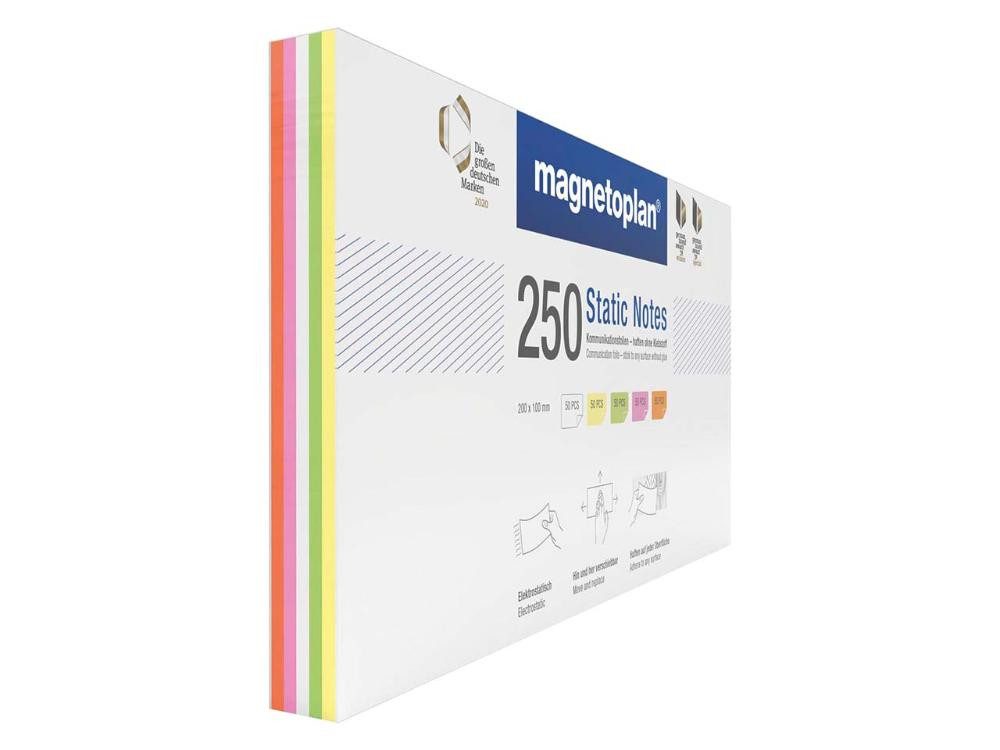 magnetoplan® Moderationskoffer magnetoplan Moderationskarten 'Static Notes', 200