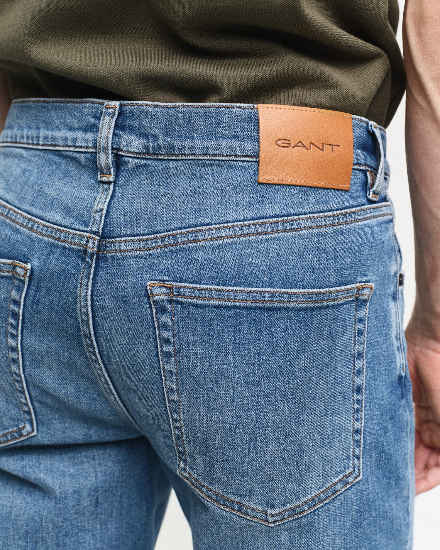 Gant Slim-fit-Jeans SLIM GANT JEANS – Bild 5 von 5